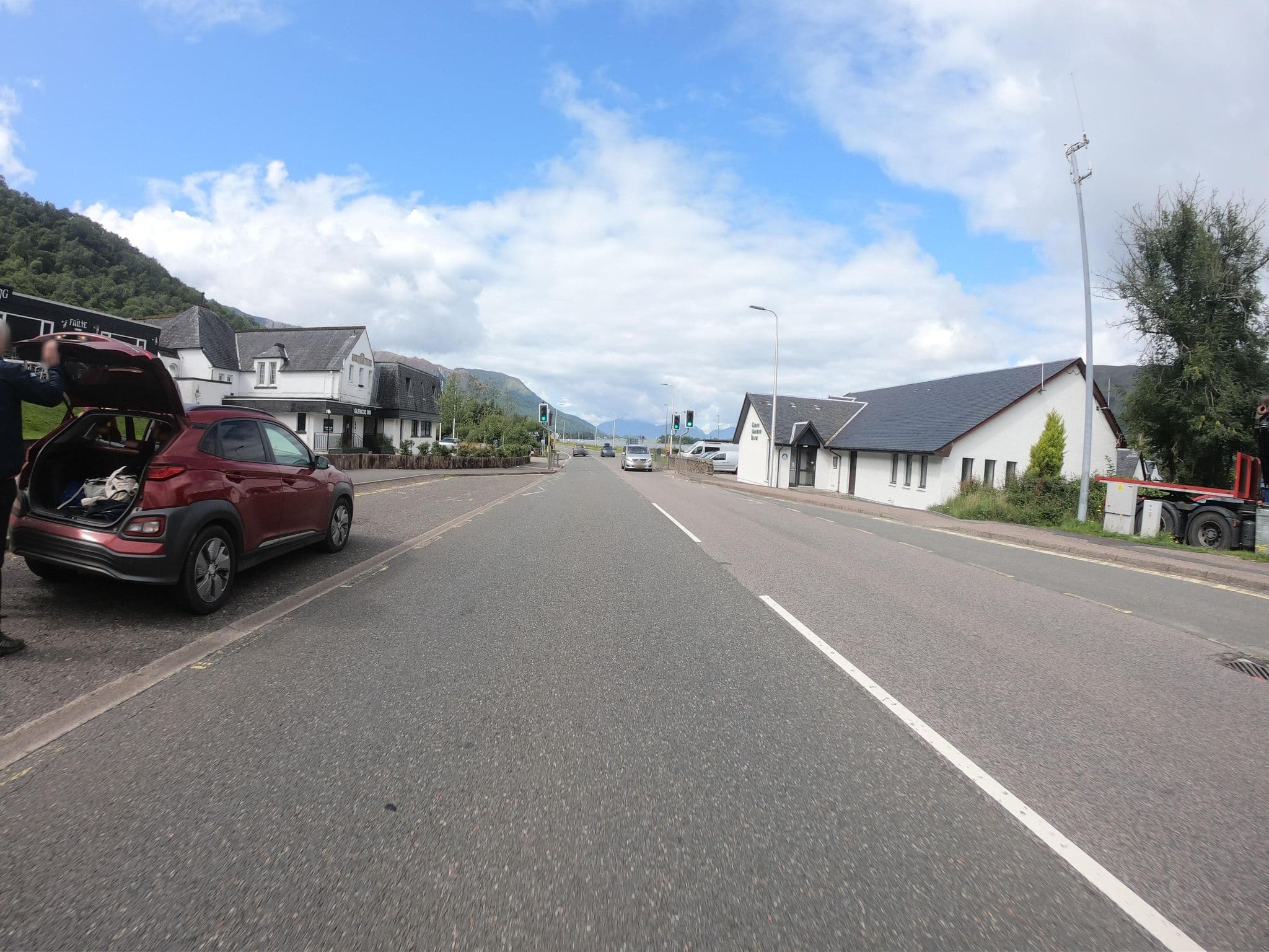 Street view near The Glencoe Inn, Fort William