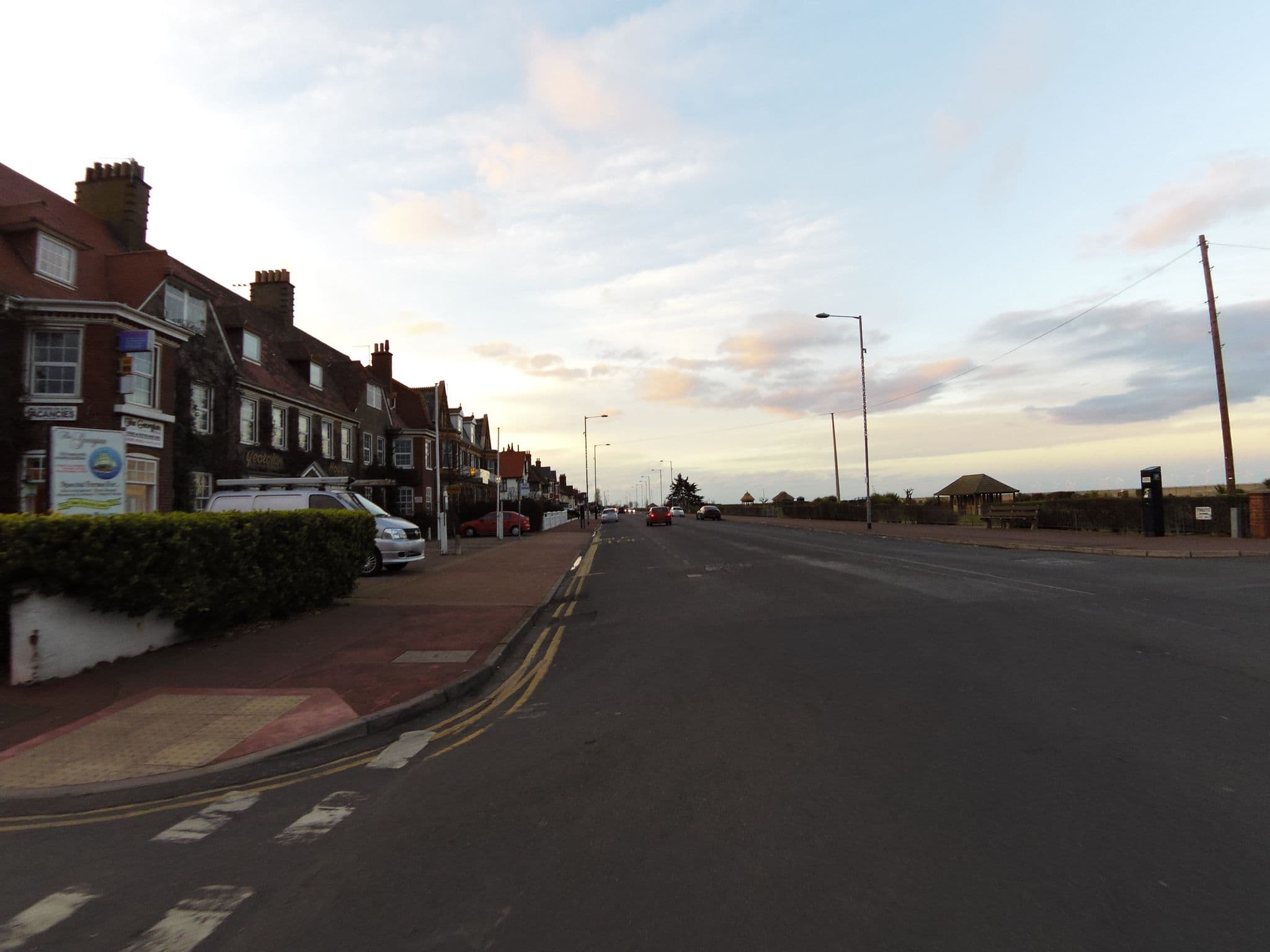 Street view near The Georgian House, Great Yarmouth