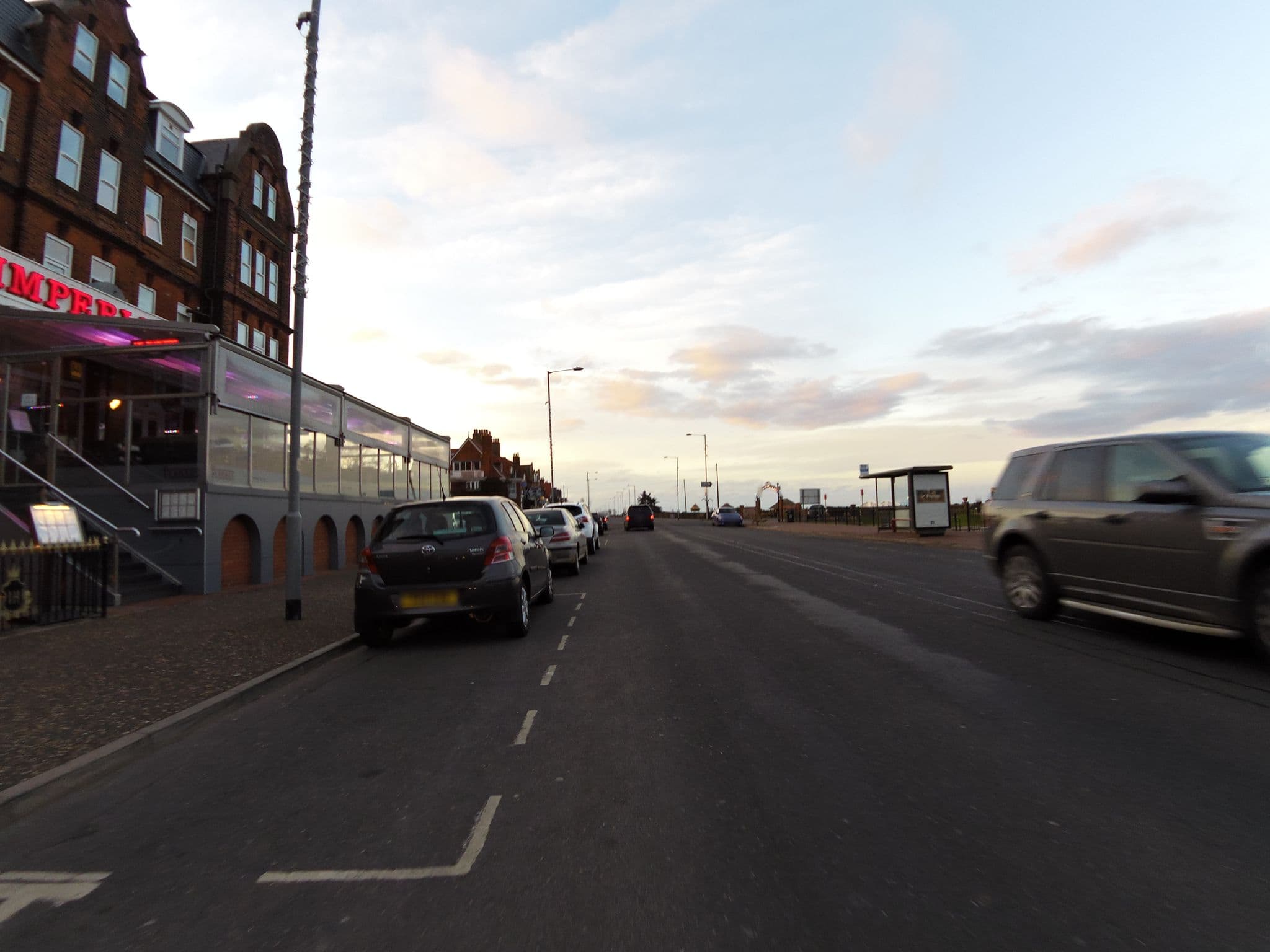 Street view near Imperial Hotel, Great Yarmouth