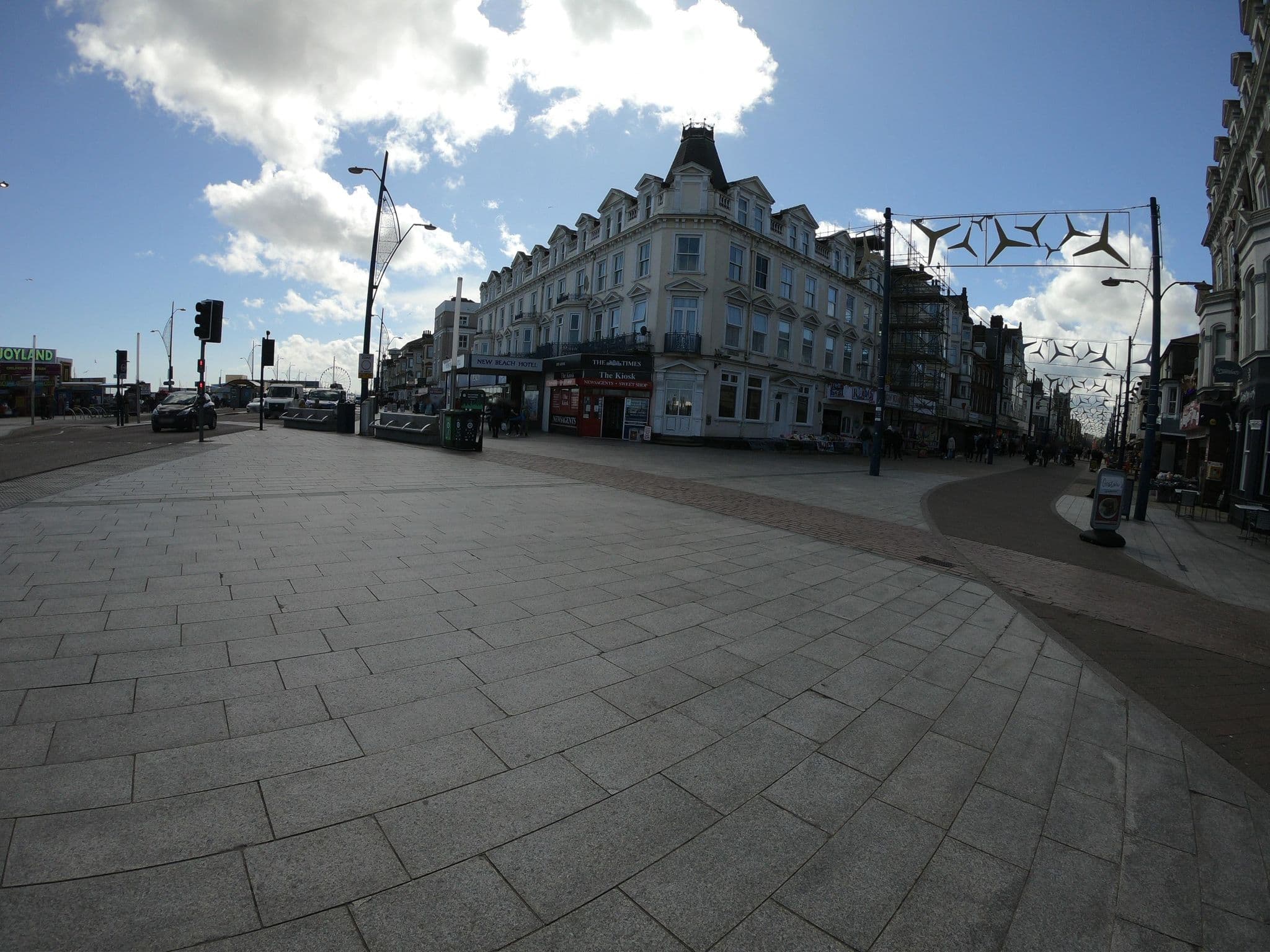 Street view near Henry's on the Prom, Great Yarmouth