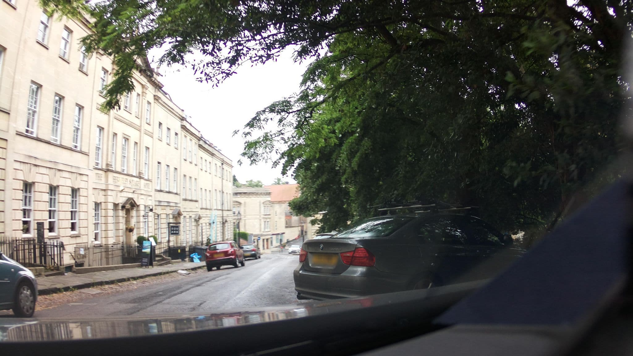 Street view near The Berkeley Square Hotel, Bristol