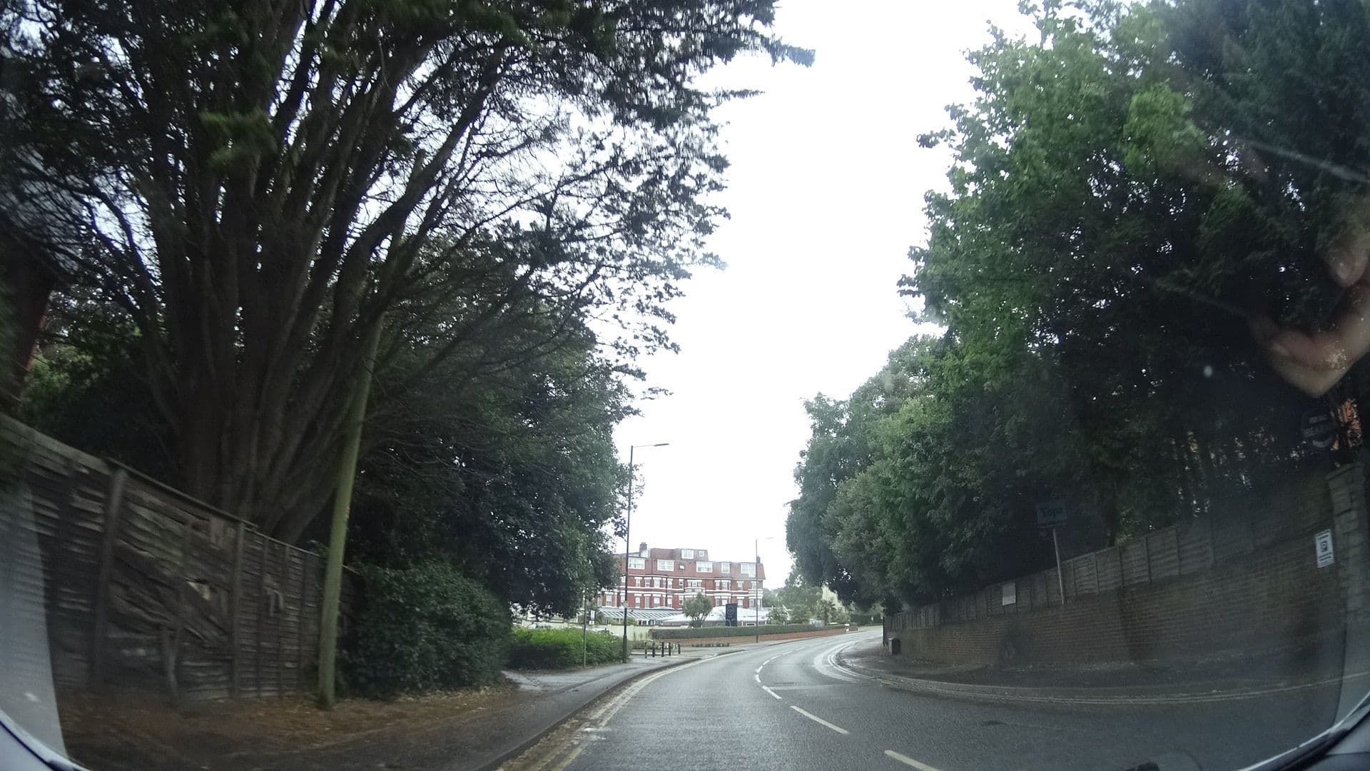 Street view near Kensington Lodge, Bournemouth