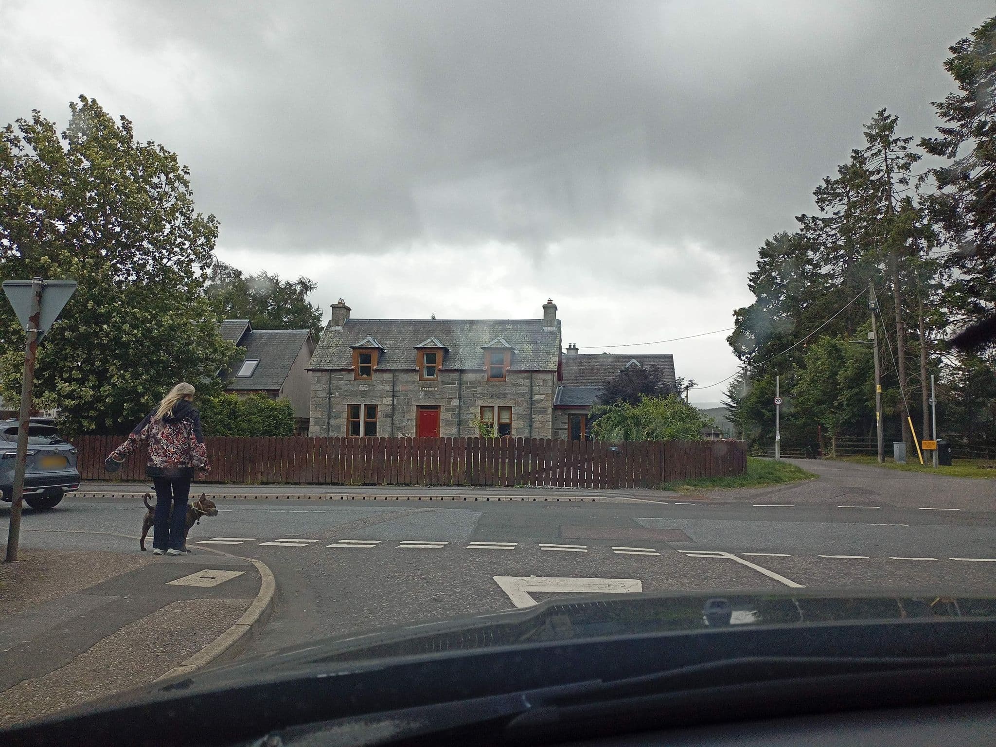Street view near Balavil Hotel, Newtonmore — © xdTAGCLAN (CC BY-SA · Mapillary)