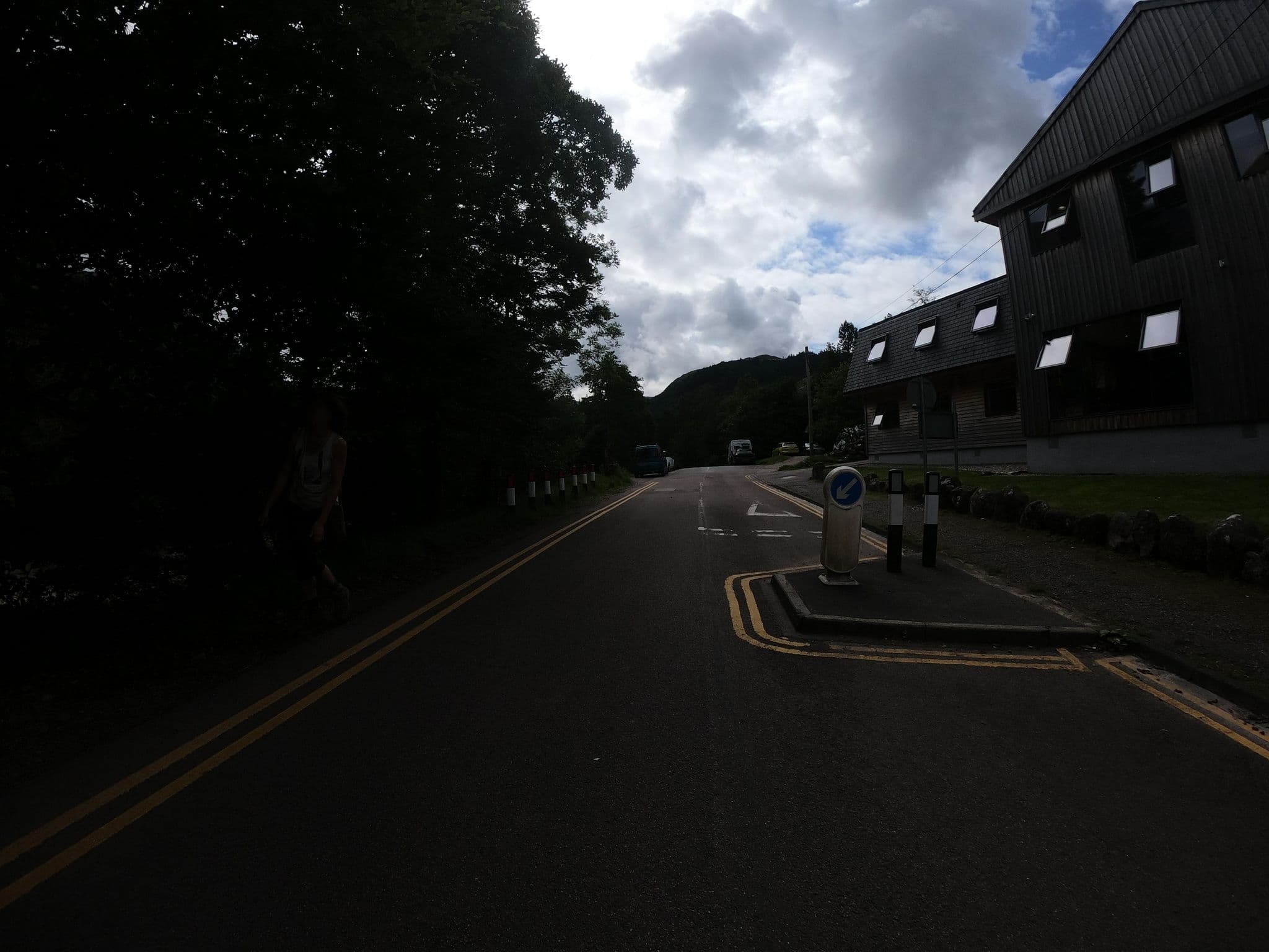 Street view near Glen Nevis Youth Hostel, Fort William