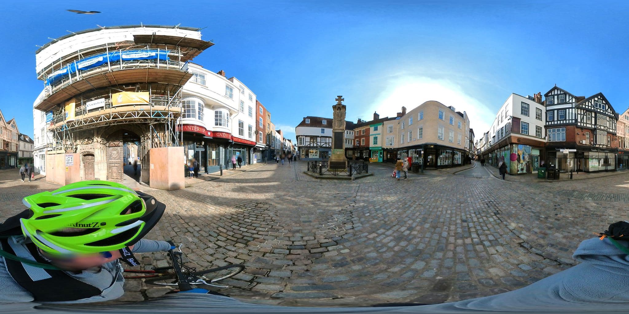 Street view near Cathedral Gate Hotel, Canterbury — © jkingsleya (CC BY-SA · Mapillary)