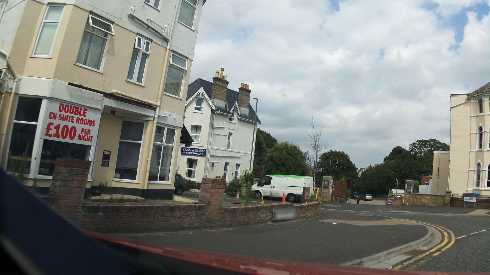 Street view near Bonnington Beach, Bournemouth