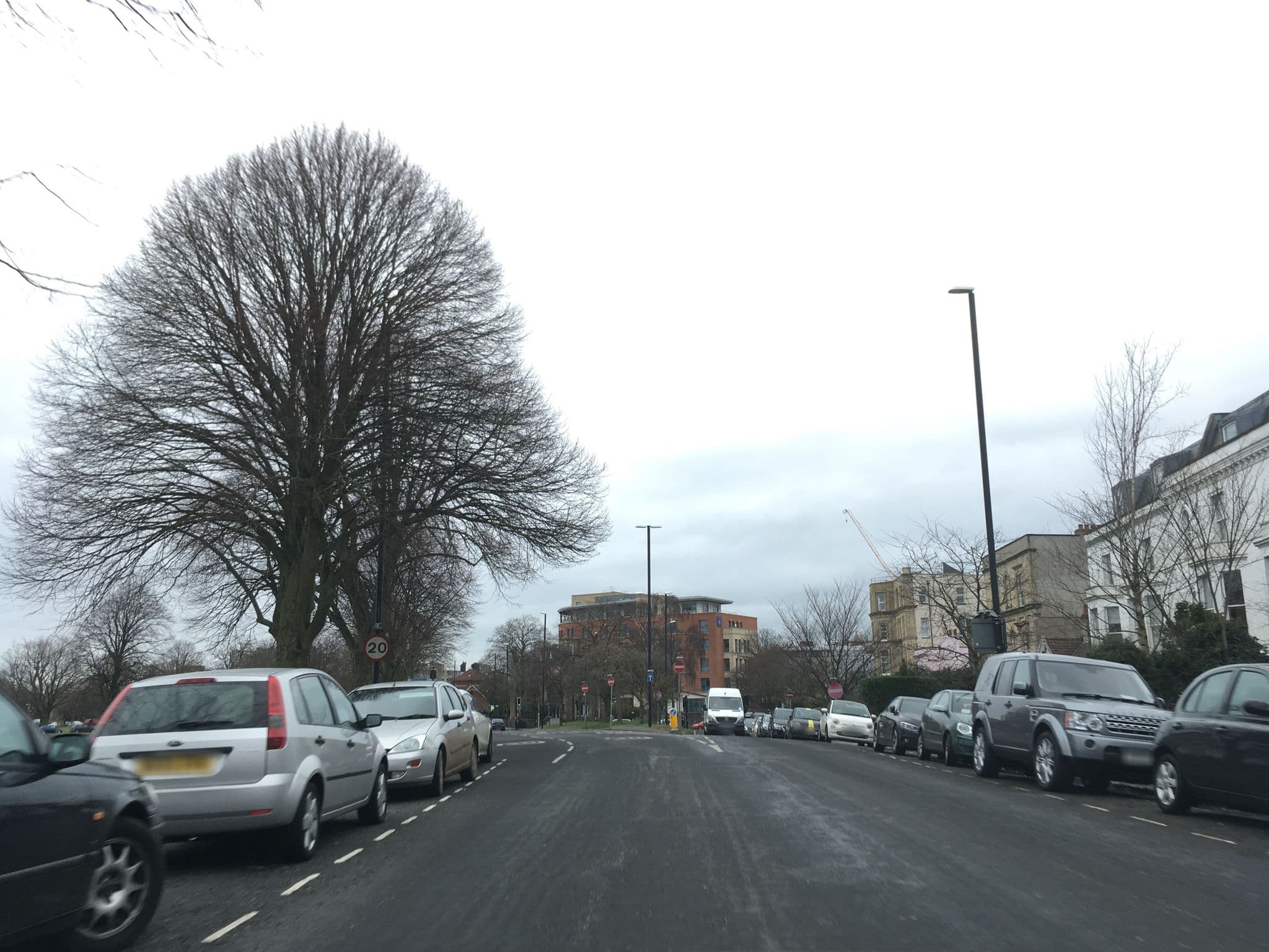 Street view near Number 38, Bristol