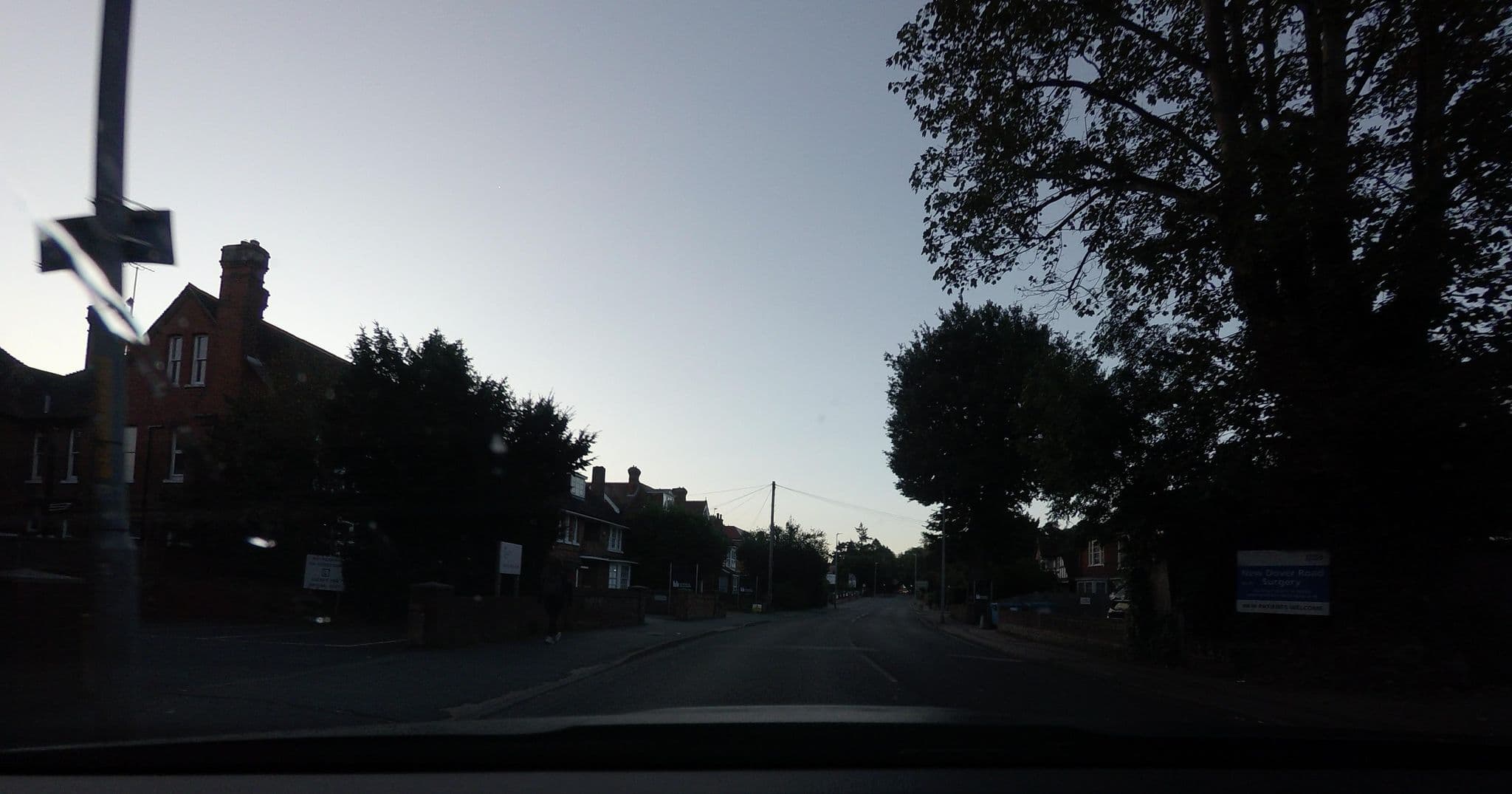 Street view near Ersham Lodge, Canterbury — © tallguy (CC BY-SA · Mapillary)