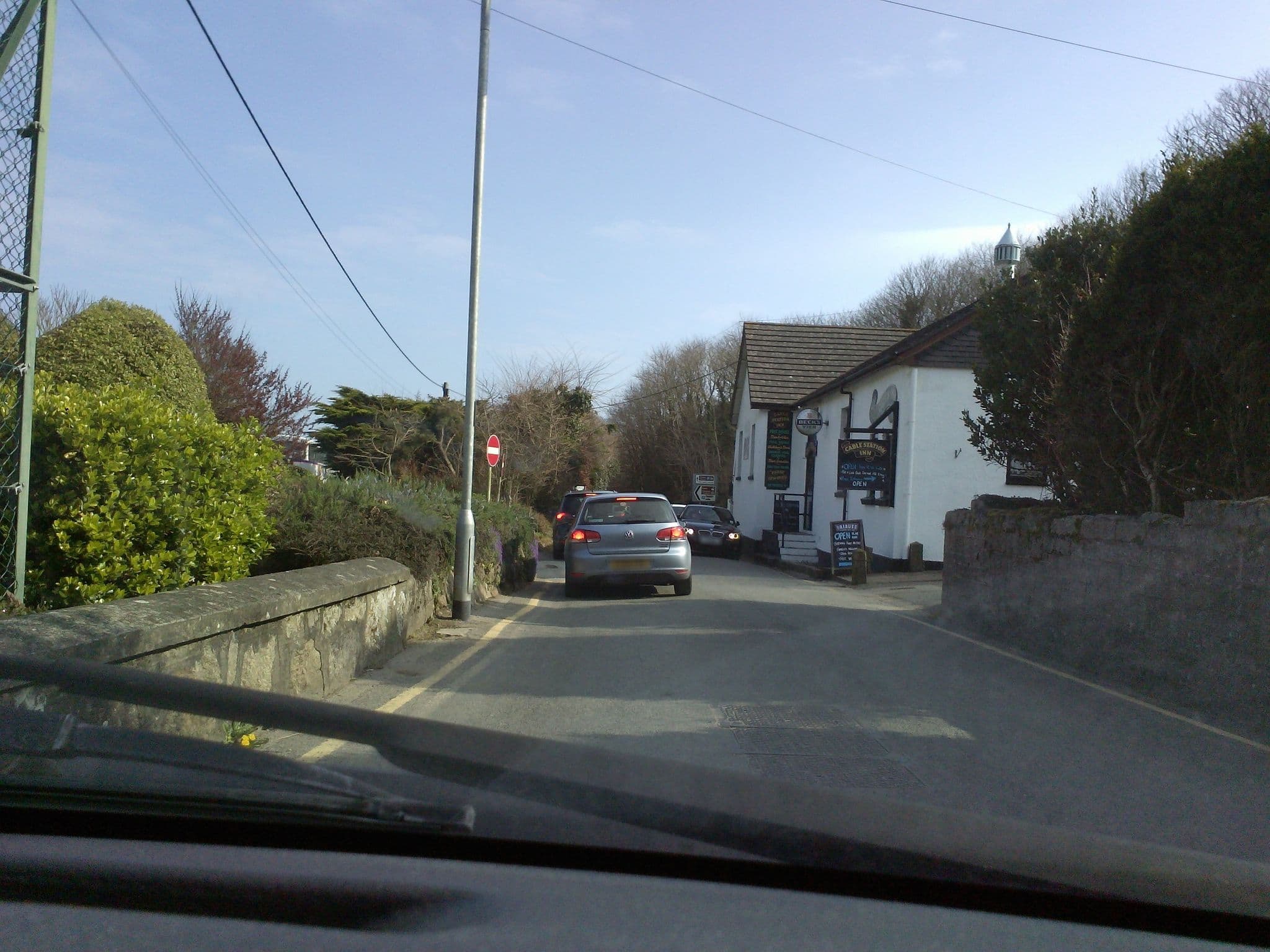 Street view near Cable Station Inn, St Just — © severecci (CC BY-SA · Mapillary)