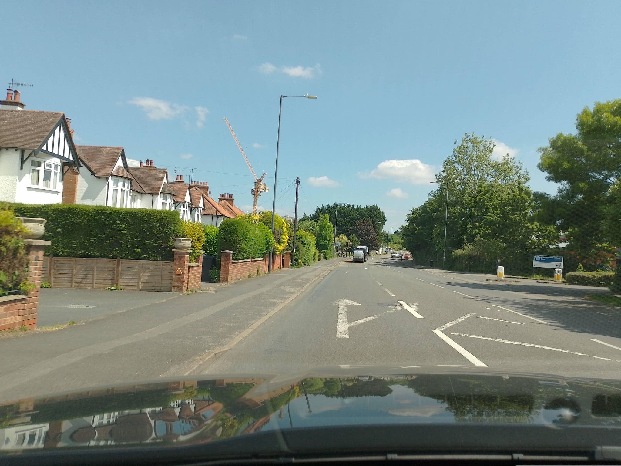 Street view near Moonraker House, Stratford-upon-Avon — © laye (CC BY-SA · Mapillary)