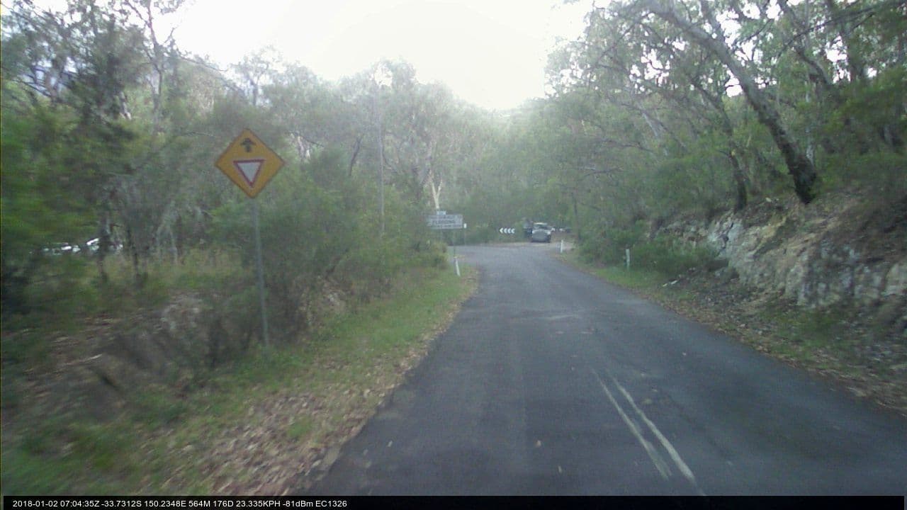 Street view near Old Ford Reserve, Katoomba — © bob3bob3 (CC BY-SA · Mapillary)