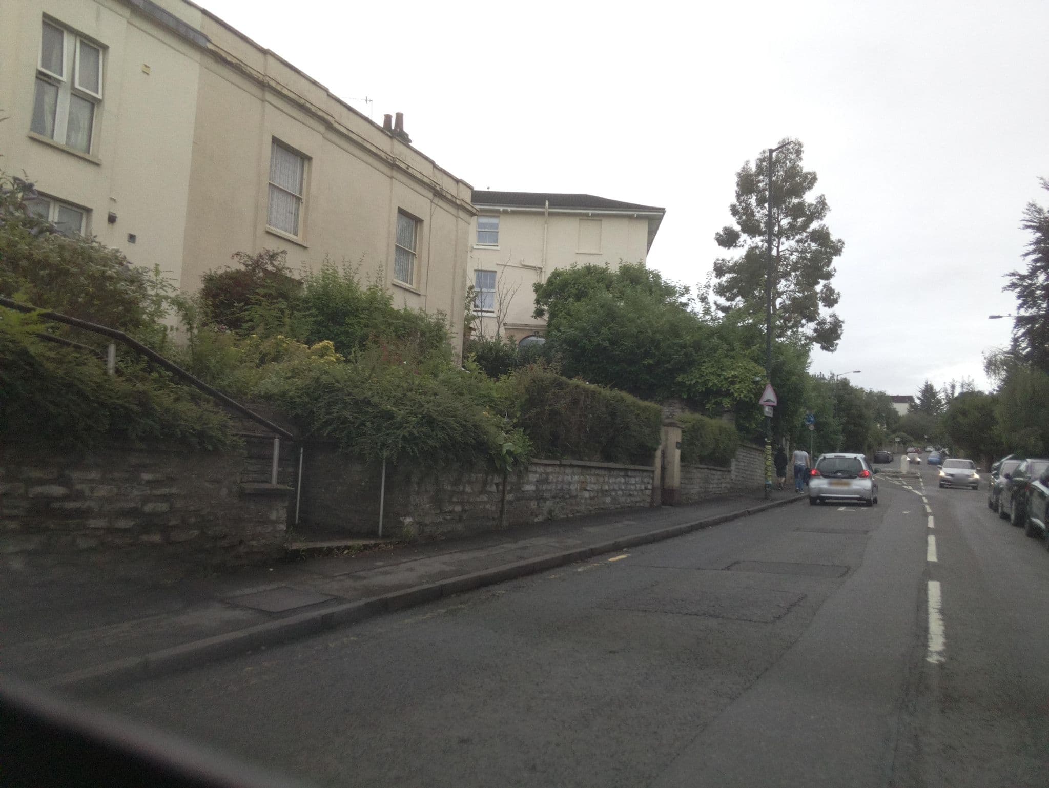 Street view near Arches Hotel, Bristol