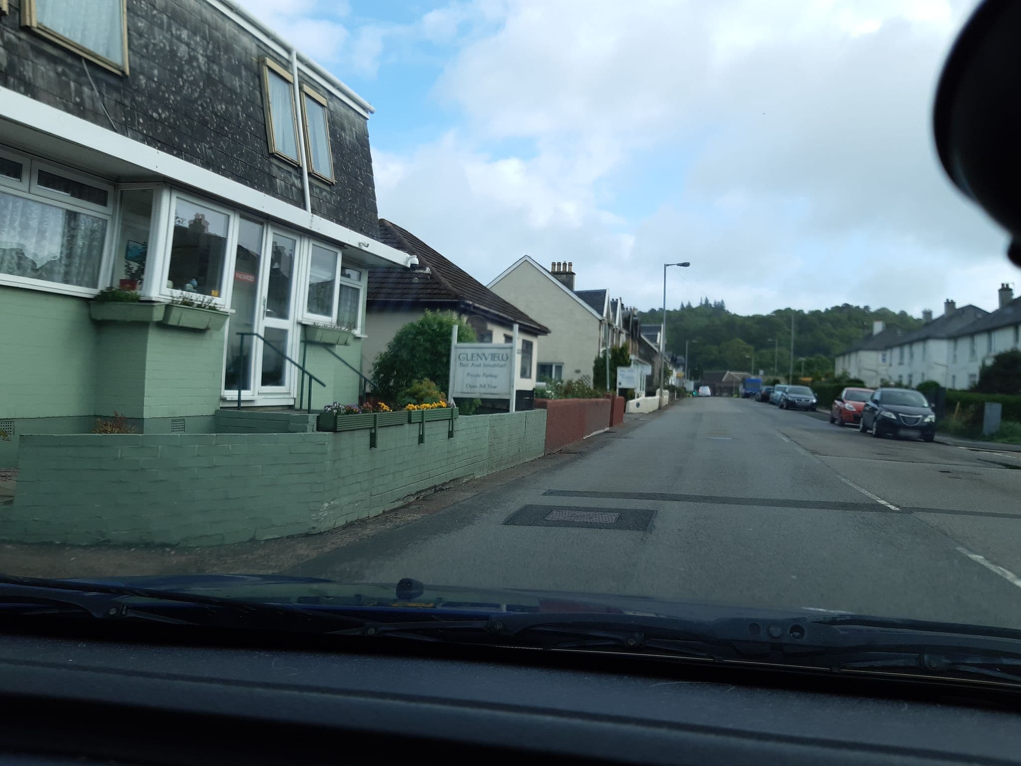 Street view near Glenview Guesthouse, Oban — © markwimpenny (CC BY-SA · Mapillary)