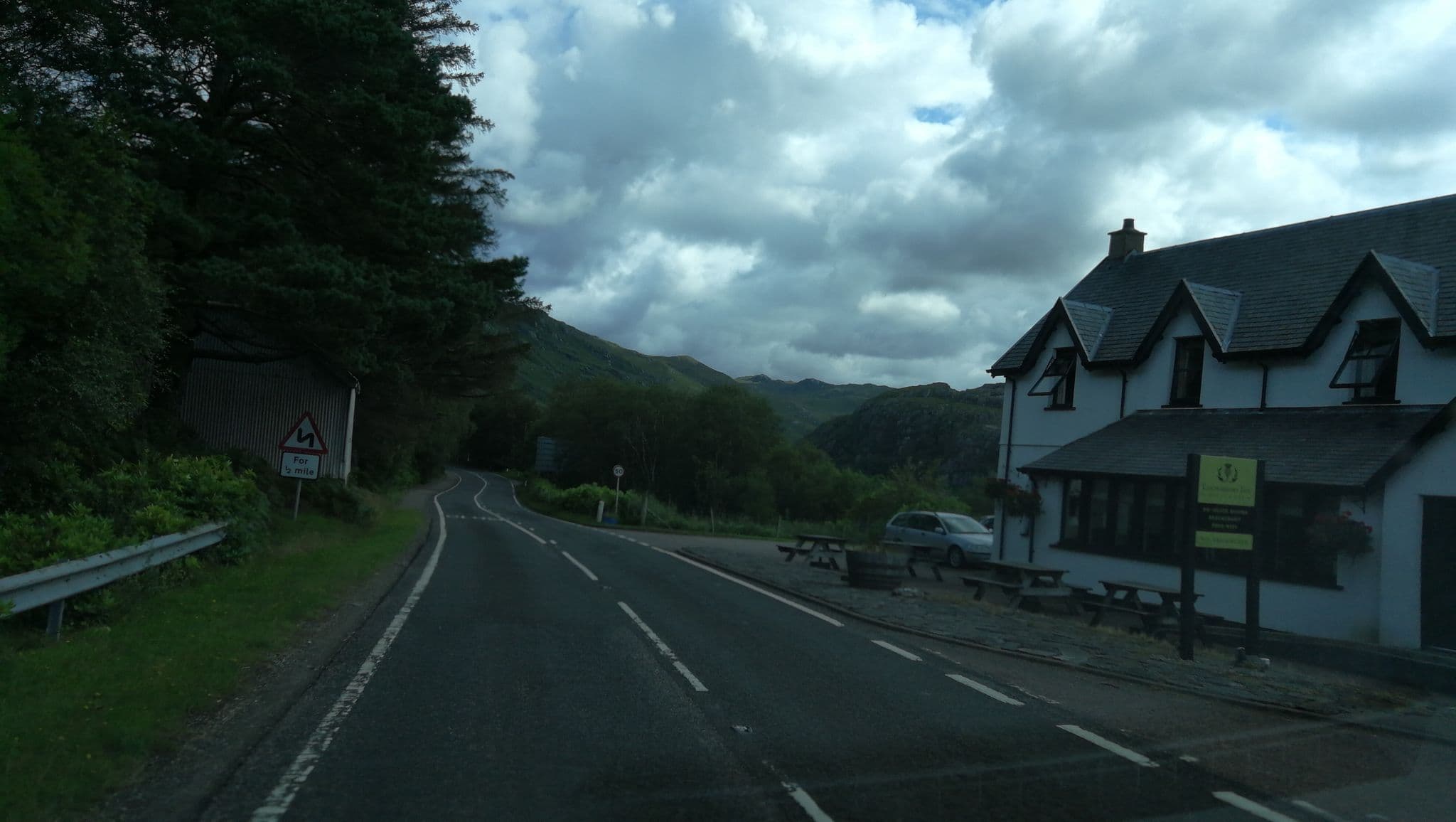 Street view near Lochailort Inn, Fort William