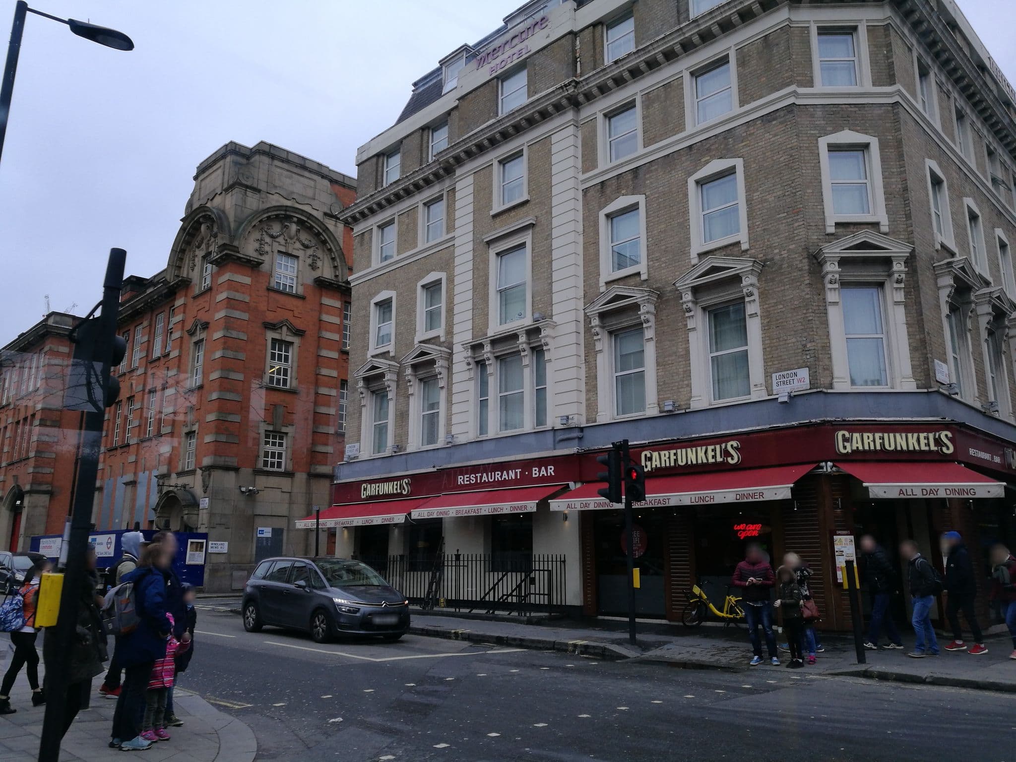 Street view near Mercure London Paddington, Hyde Park