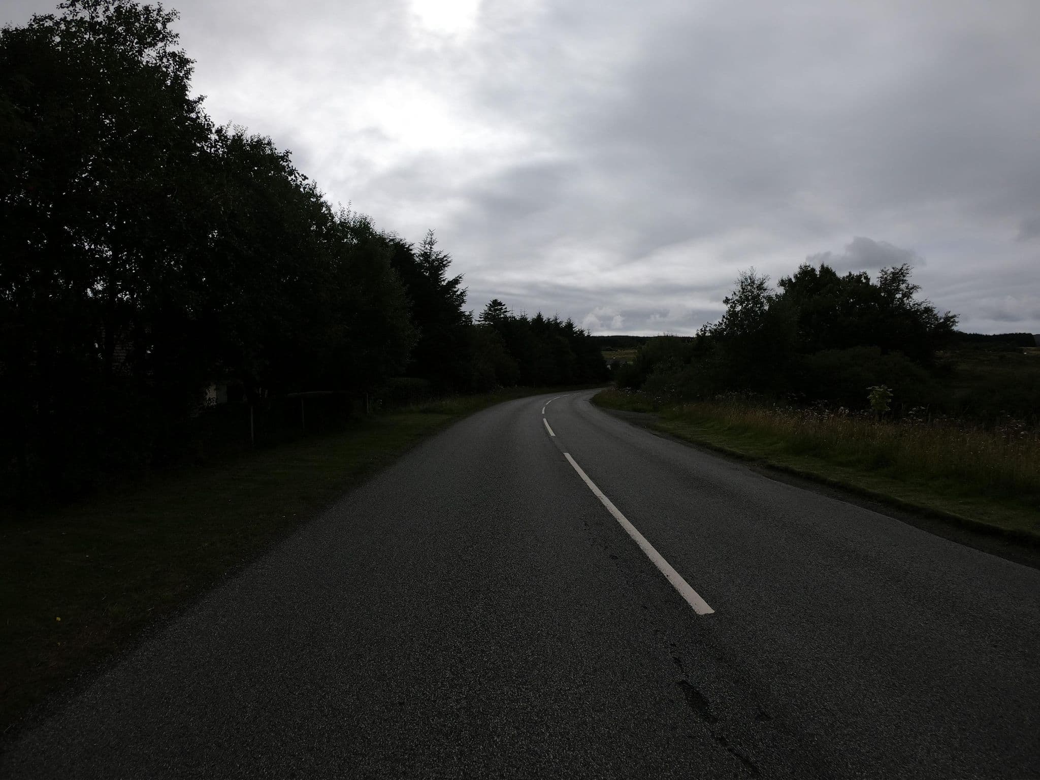 Street view near Shorefield House, Portree