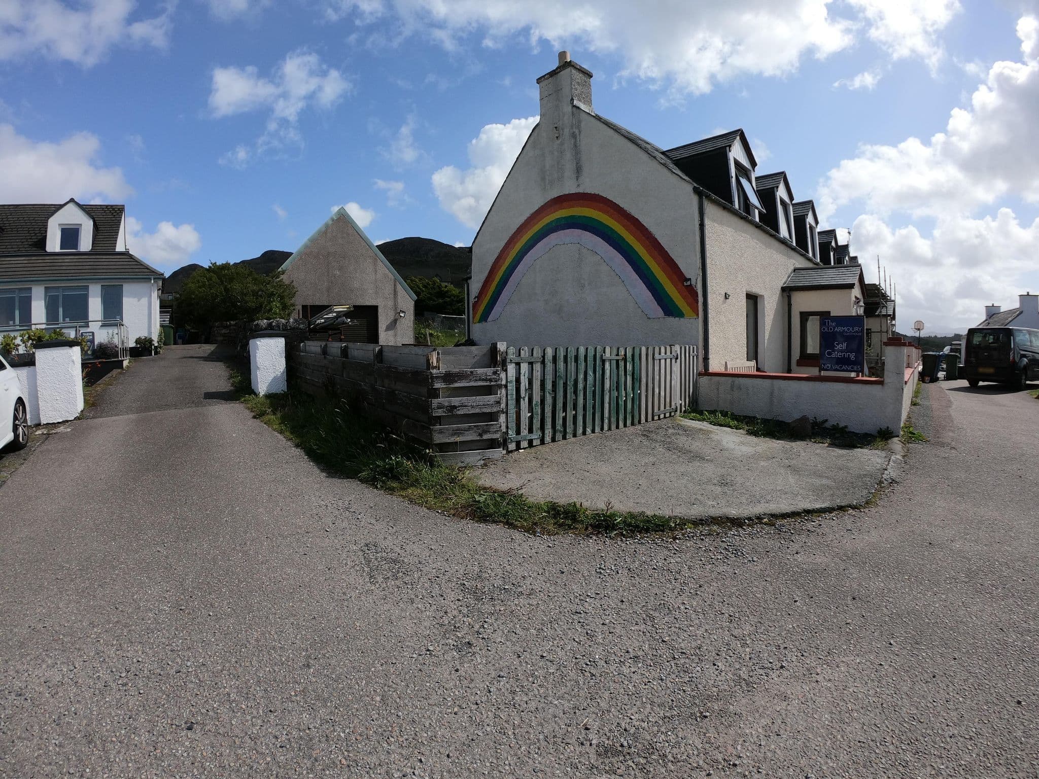 Street view near Myrtle Bank Hotel, Ullapool