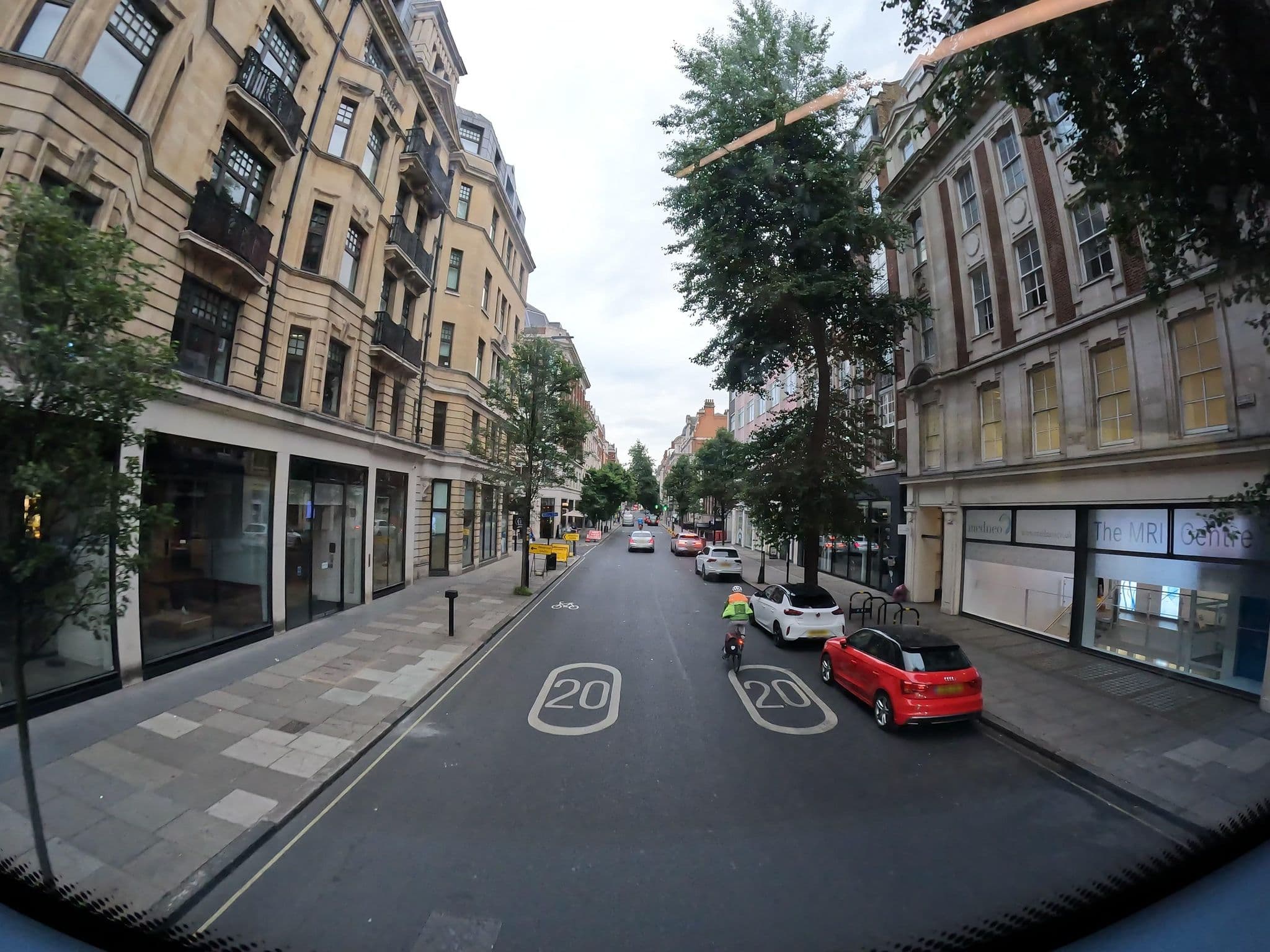 Street view near Fitzrovia Hotel, Soho — © erias (CC BY-SA · Mapillary)