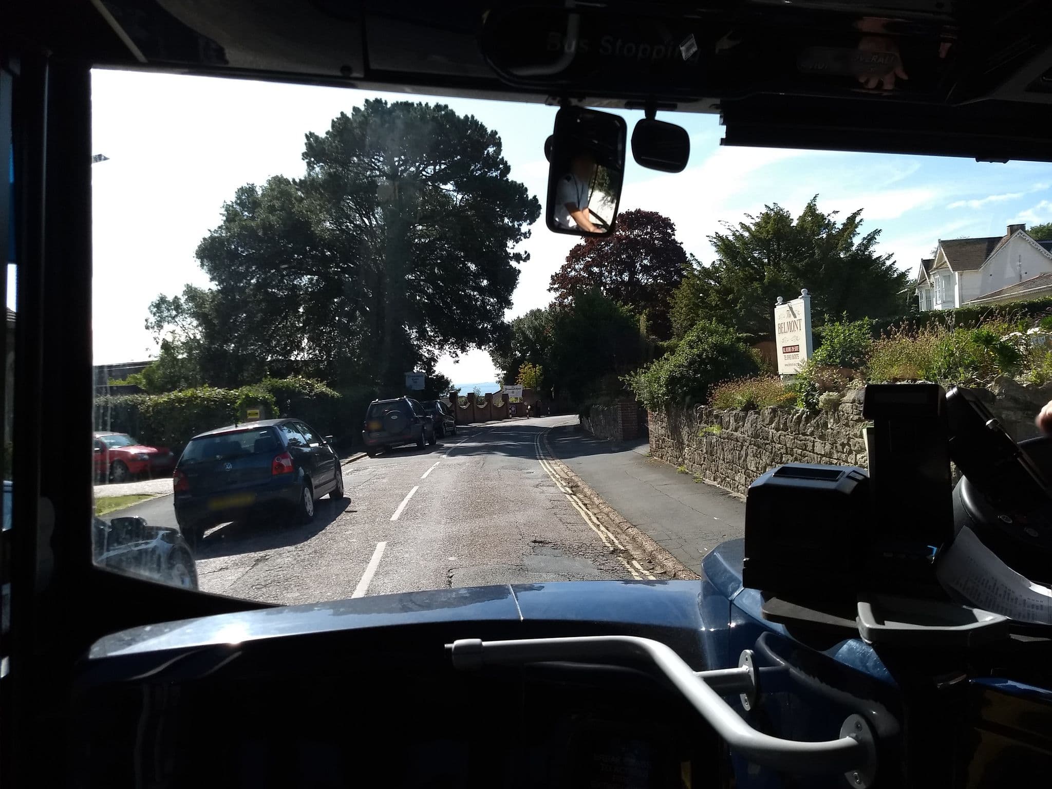 Street view near The Belmont, Shanklin — © mappernerd (CC BY-SA · Mapillary)