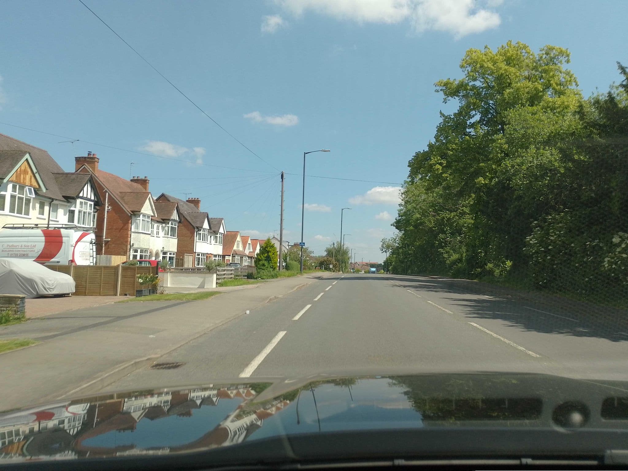 Street view near Hunters Moon, Stratford-upon-Avon — © laye (CC BY-SA · Mapillary)