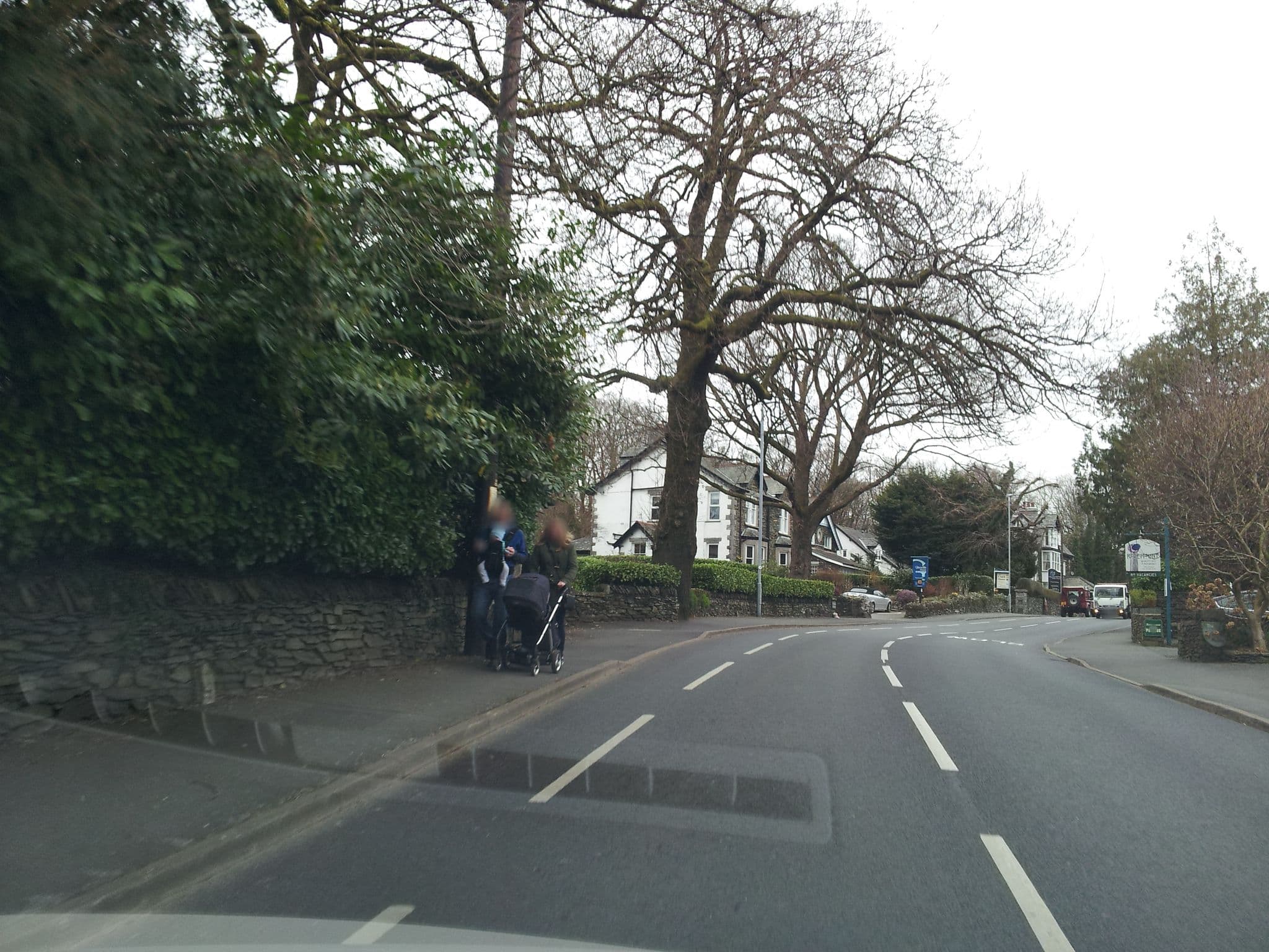 Street view near Fir Trees, Windermere