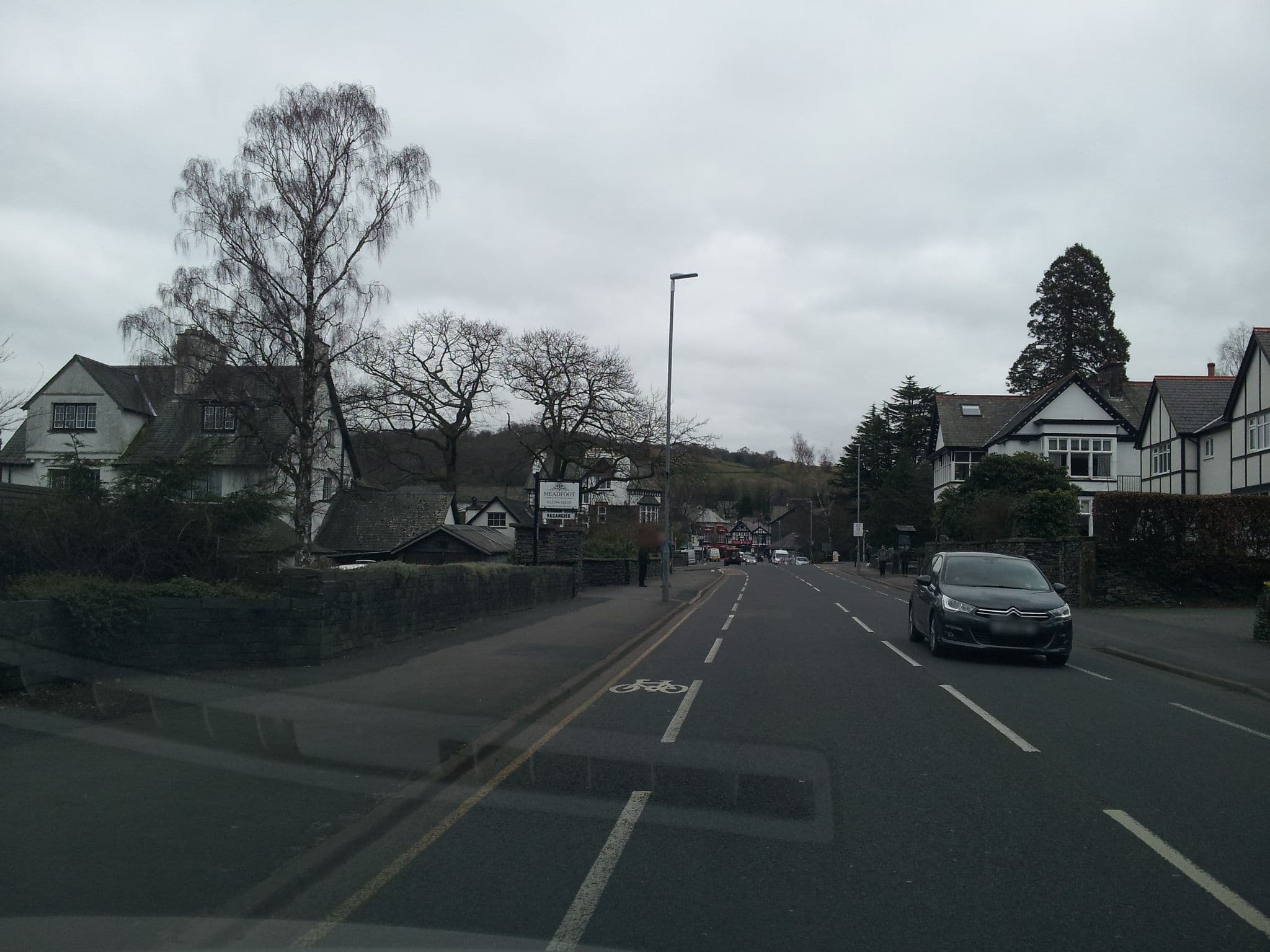 Street view near Meadfoot, Windermere