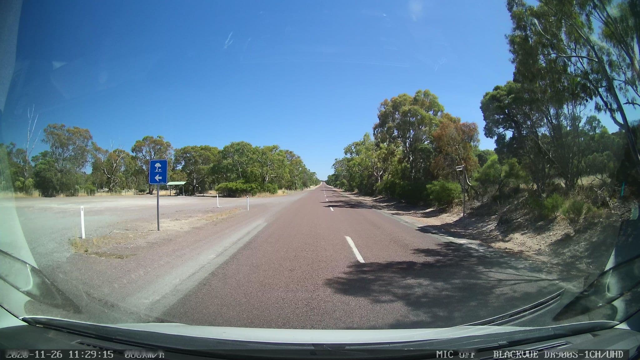 Street view near Warrow North Rest Area, Port Lincoln — © bob3bob3 (CC BY-SA · Mapillary)