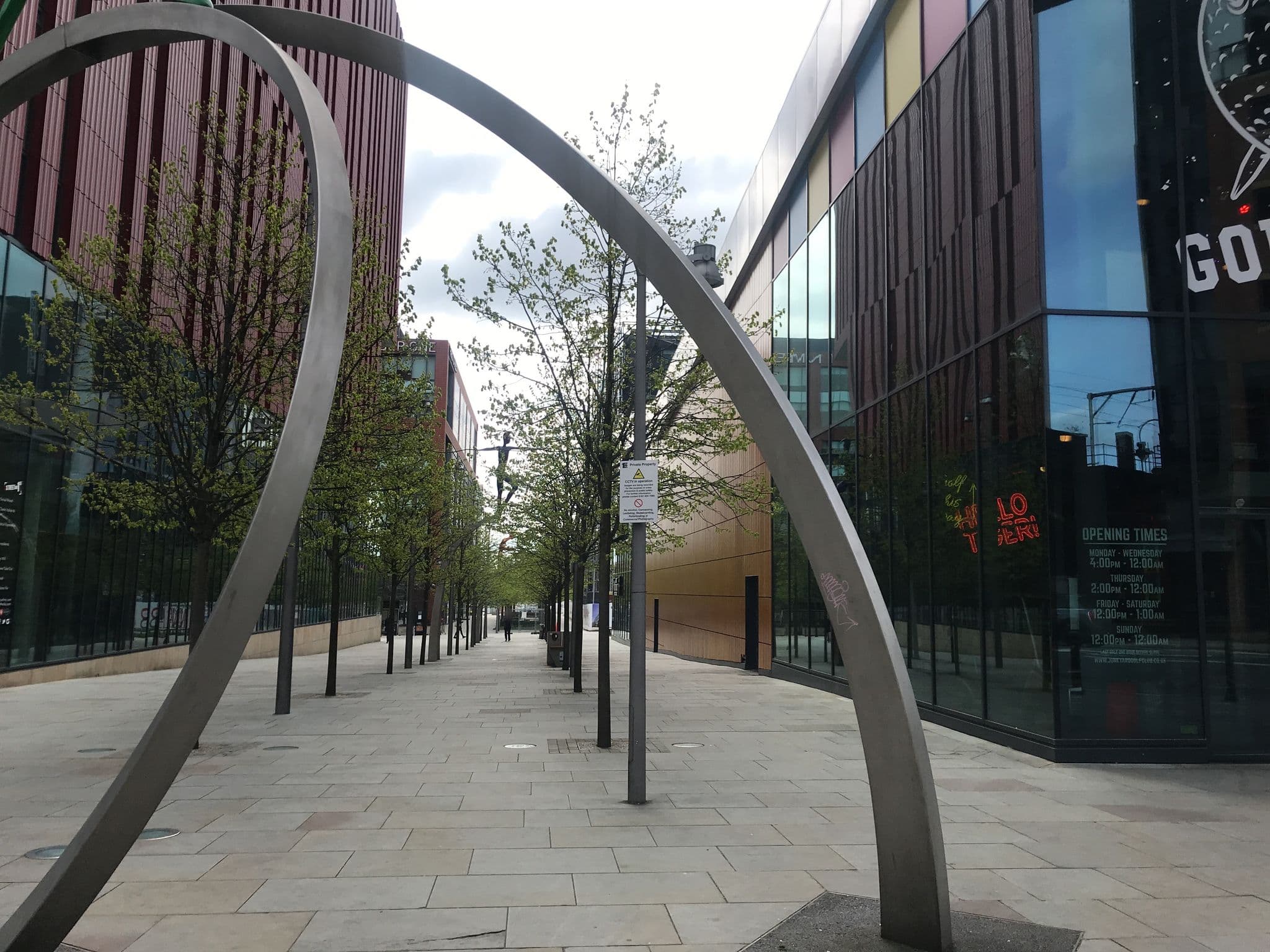 Street view near Innside Manchester, Manchester City Centre — © l_v_campton (CC BY-SA · Mapillary)