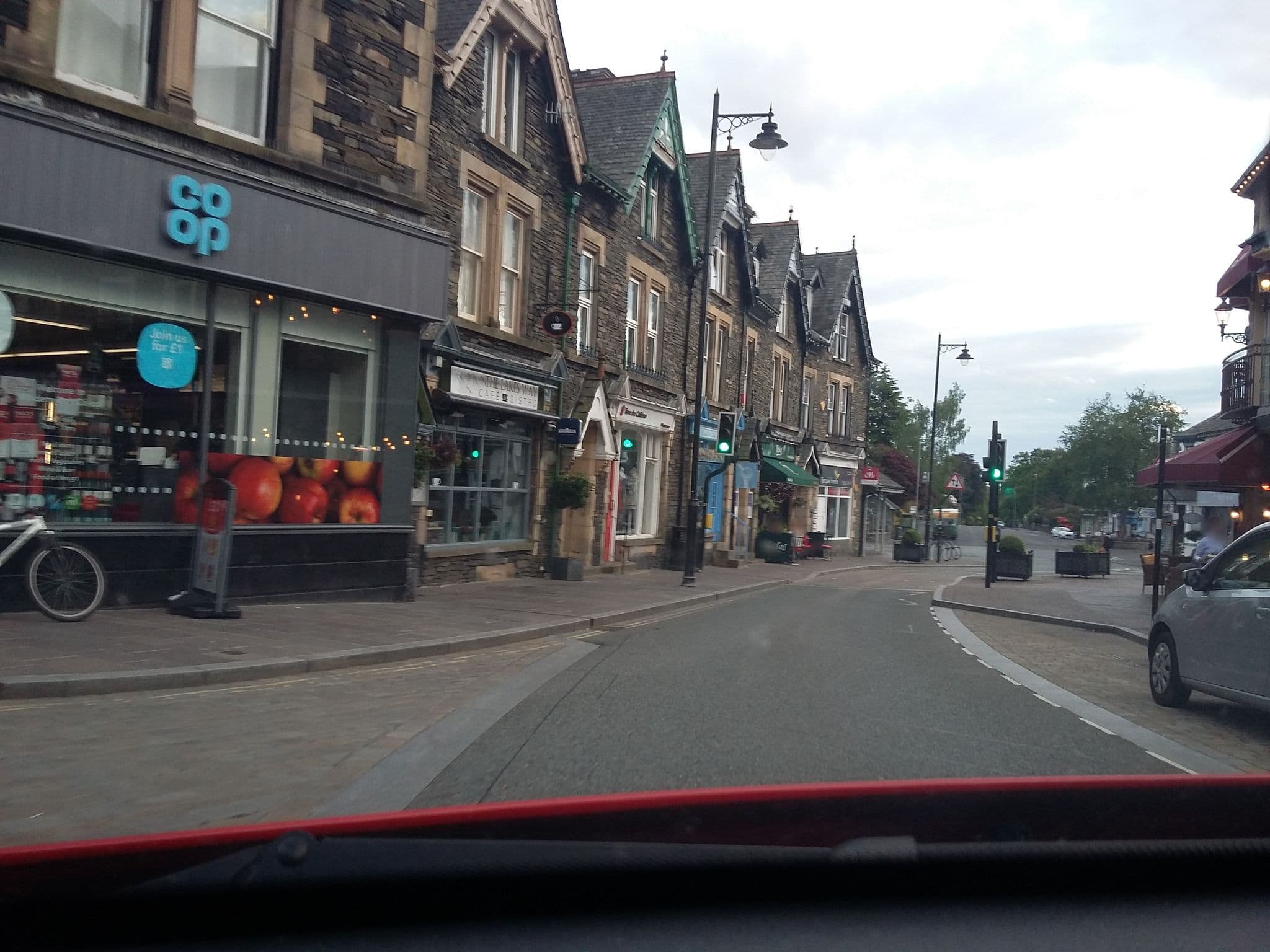 Street view near Cambridge House, Windermere