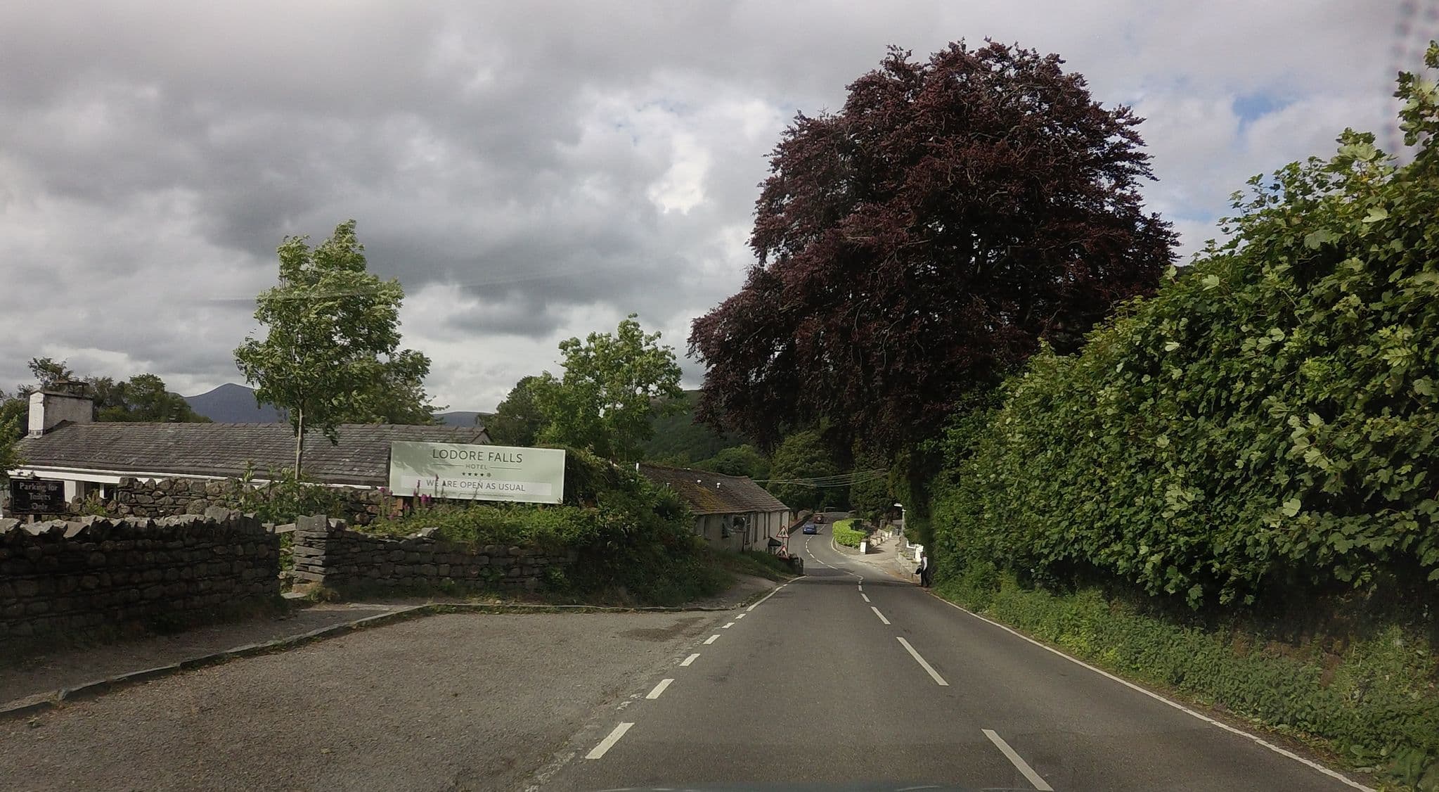 Street view near Lodore House, Keswick