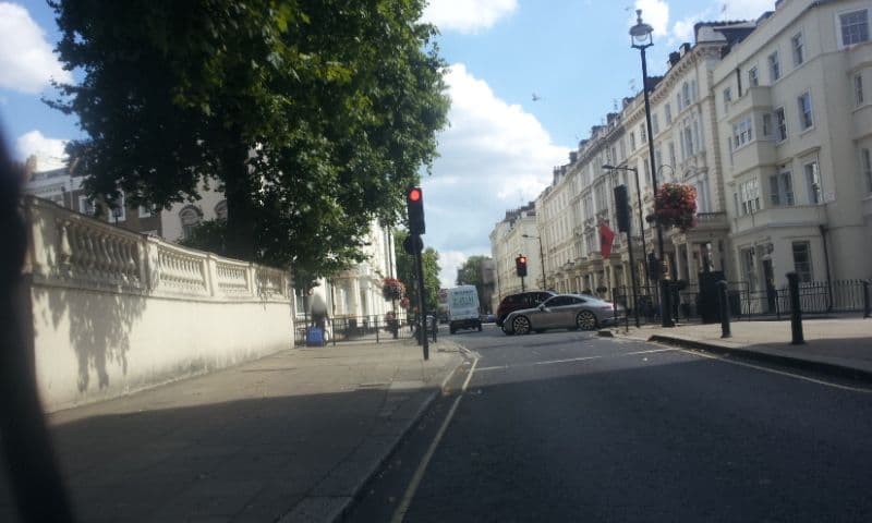 Street view near Bakers Hotel, Pimlico — © paulbiv (CC BY-SA · Mapillary)