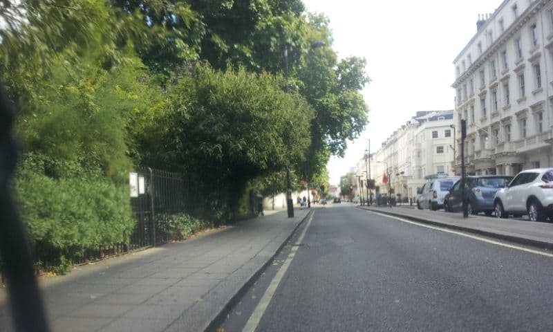 Street view near Eccleston Square Hotel, Pimlico — © paulbiv (CC BY-SA · Mapillary)