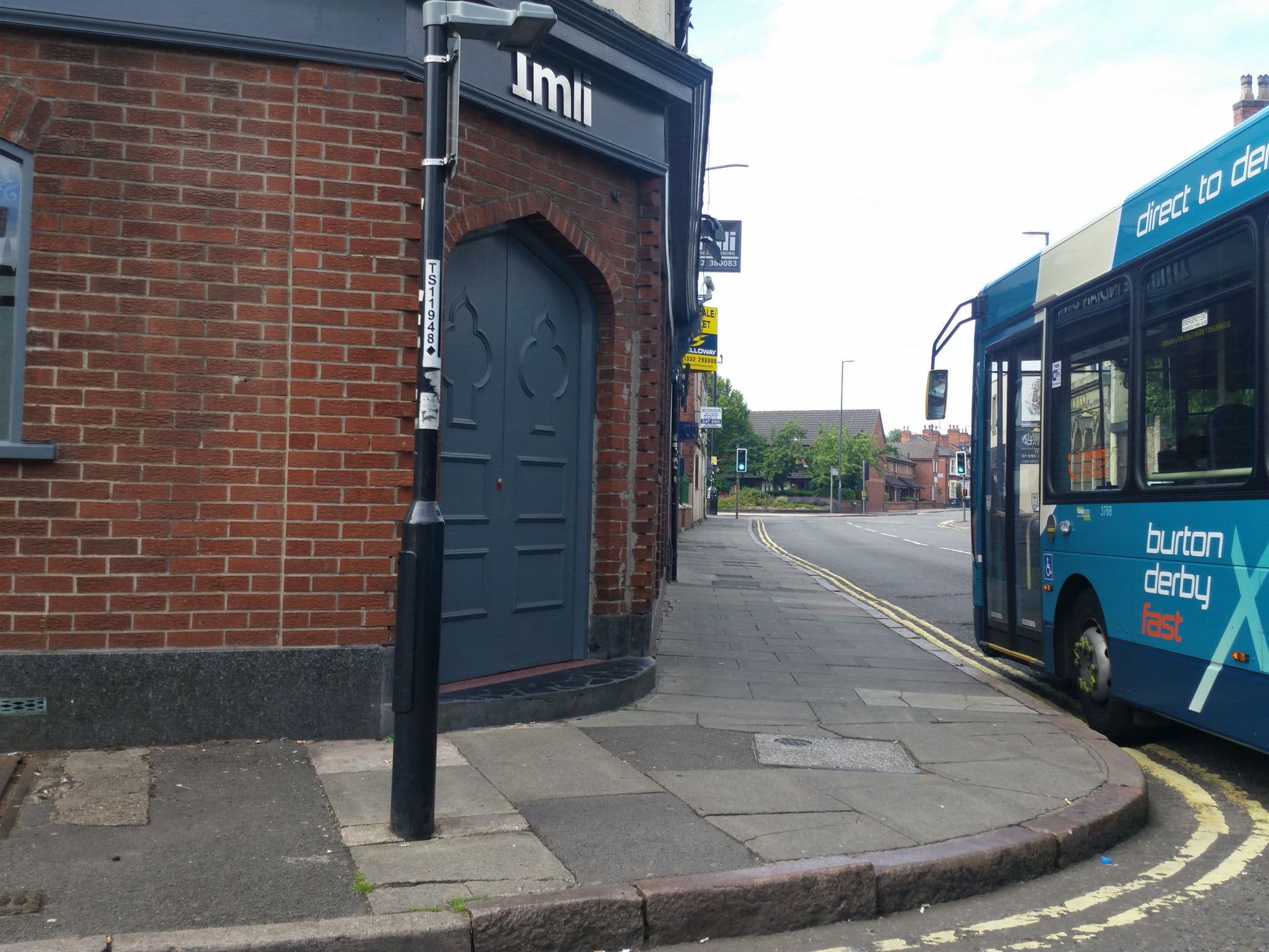 Street view near Premier Apartments, Derby — © matth81 (CC BY-SA · Mapillary)