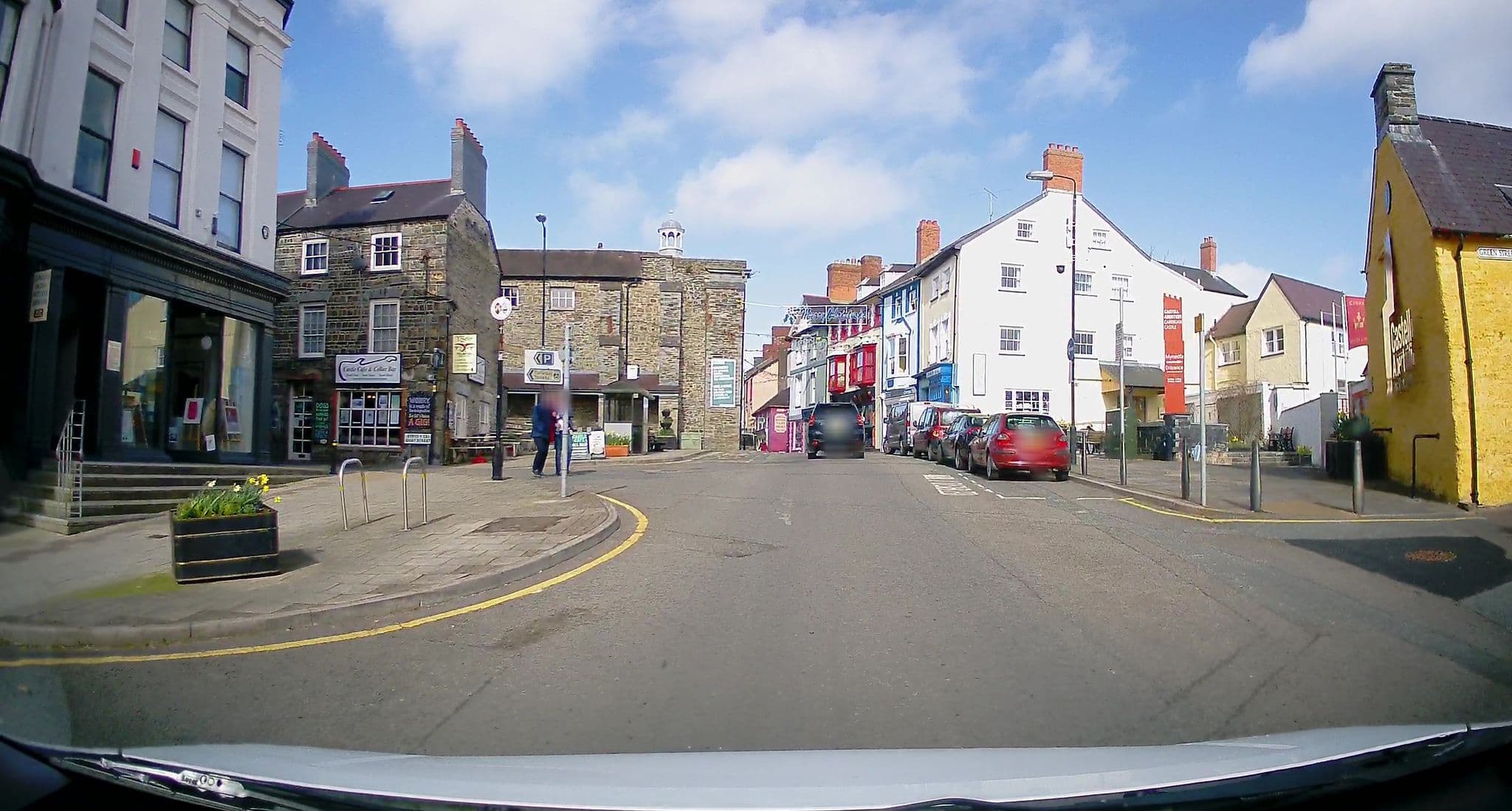 Street view near Tŷ Castell, Cardigan — © mjc506 (CC BY-SA · Mapillary)