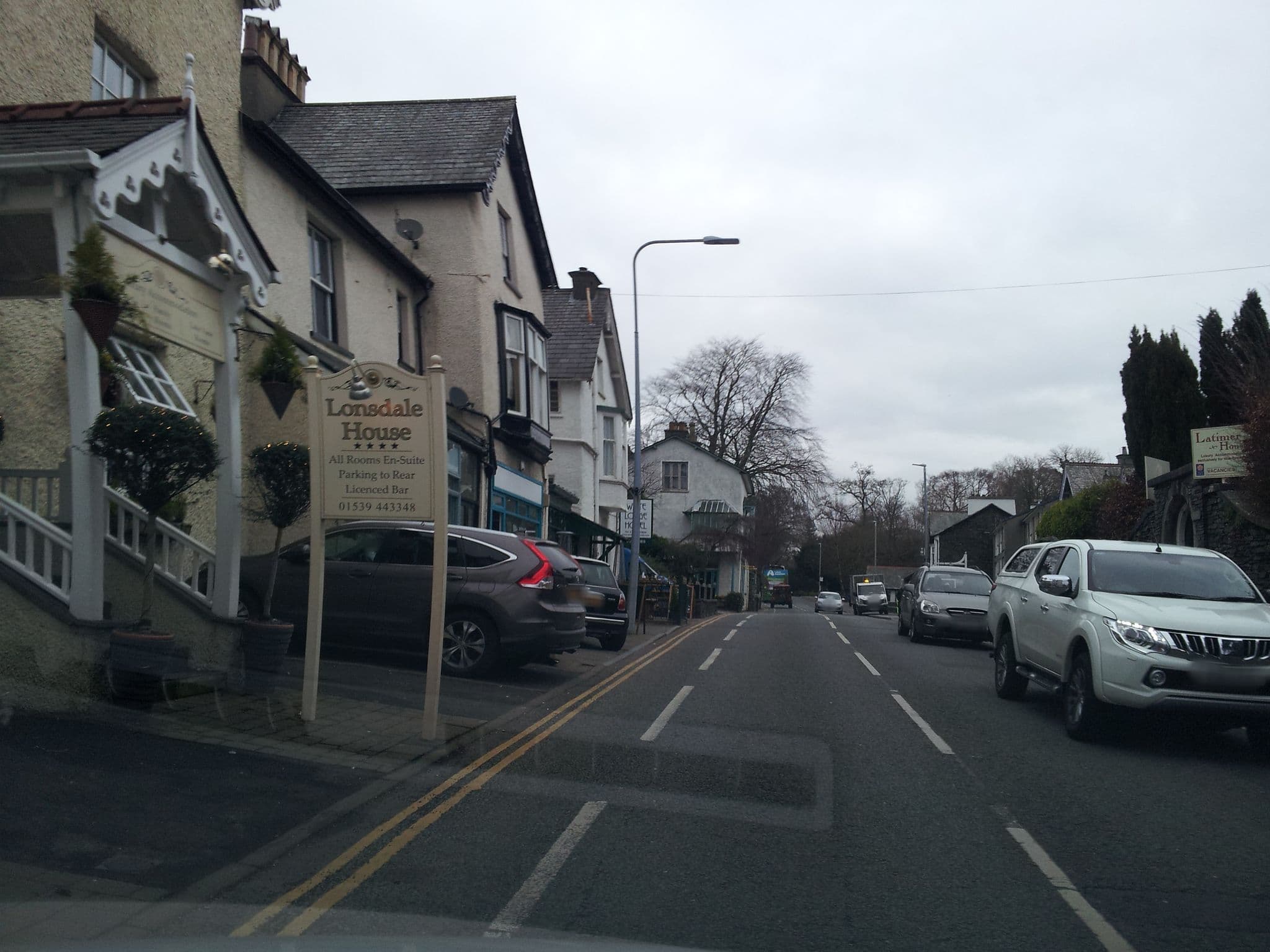 Street view near Lonsdale House, Windermere — © adam2 (CC BY-SA · Mapillary)