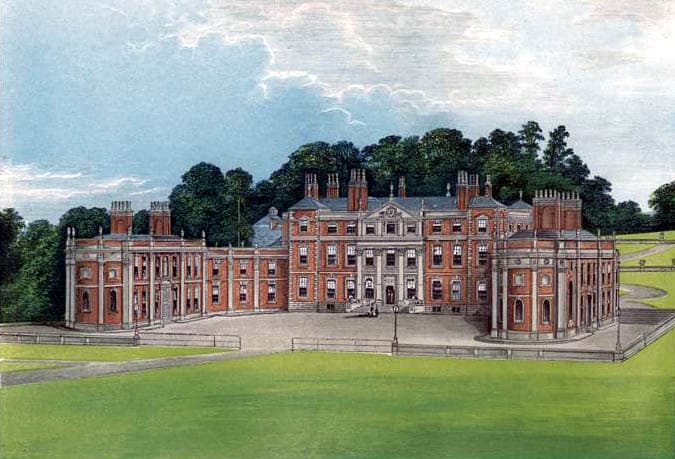 Hawkstone Hall (via Wikimedia Commons, Public domain)