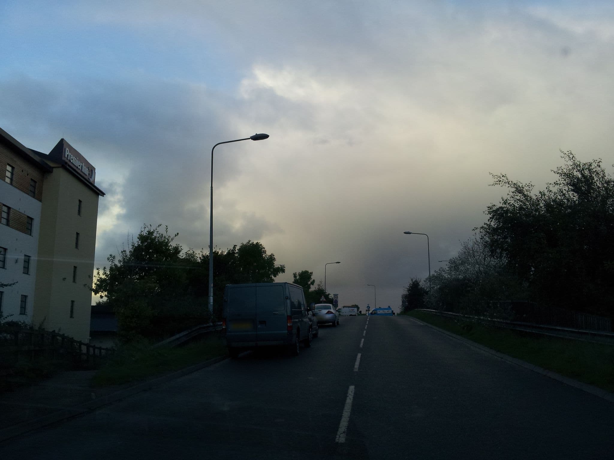 Street view near Premier Inn, Great Yarmouth