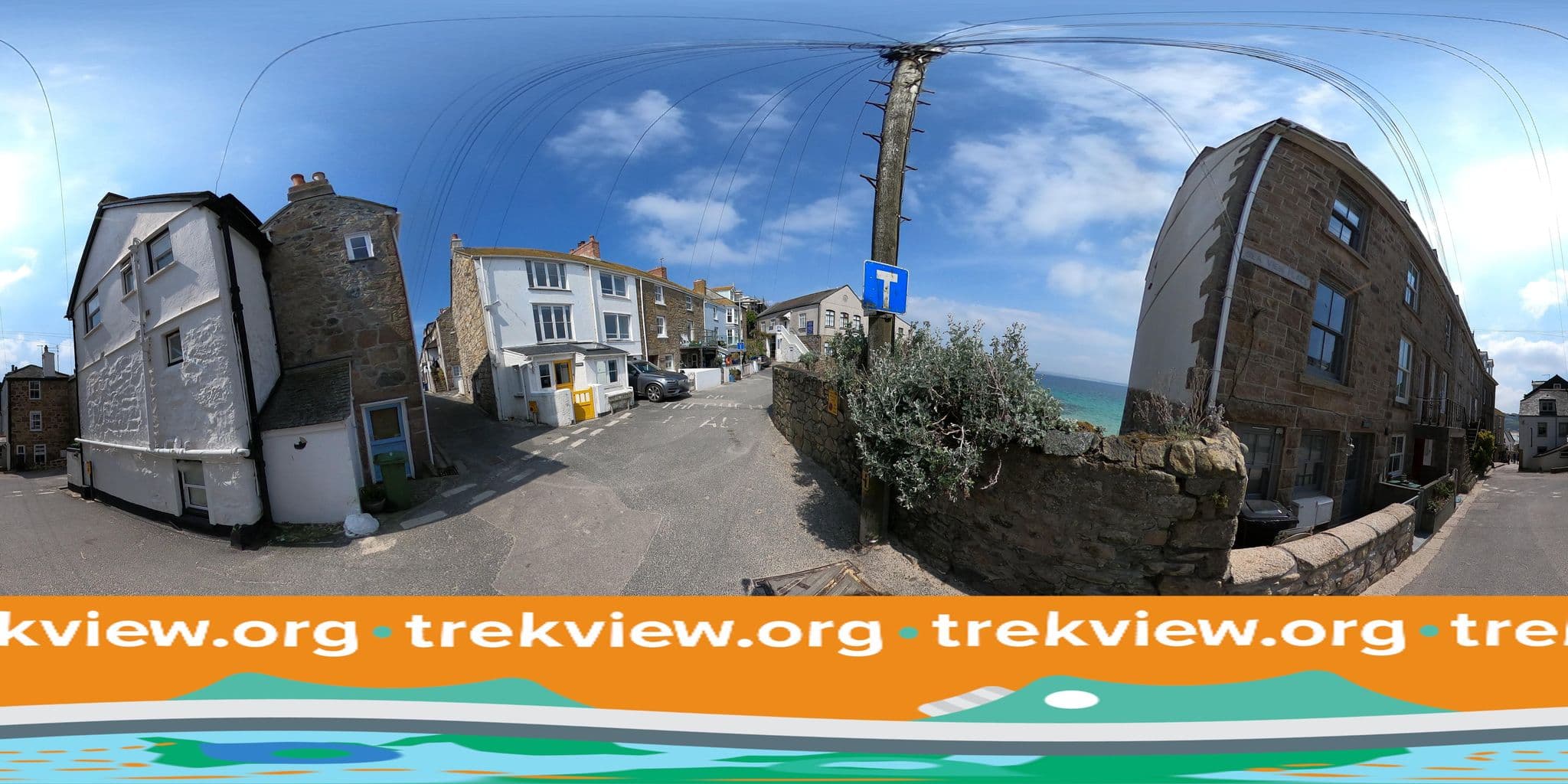 Street view near Downlong Cottage B&B, St Ives — © trekviewed (CC BY-SA · Mapillary)
