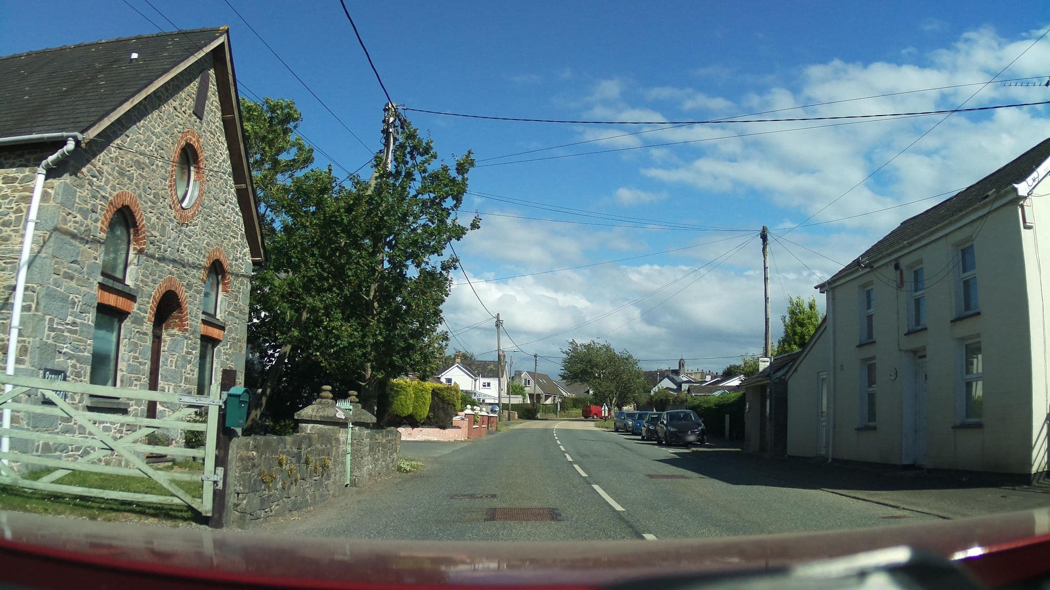 Street view near The Little Chapel House, Aberaeron — © southglos (CC BY-SA · Mapillary)
