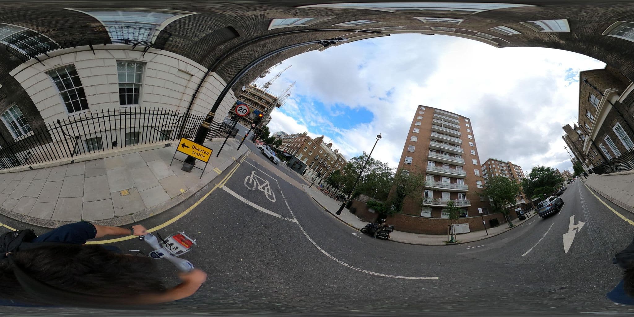 Street view near The Z Hotel Gloucester Place, West End of London — © asturksever (CC BY-SA · Mapillary)