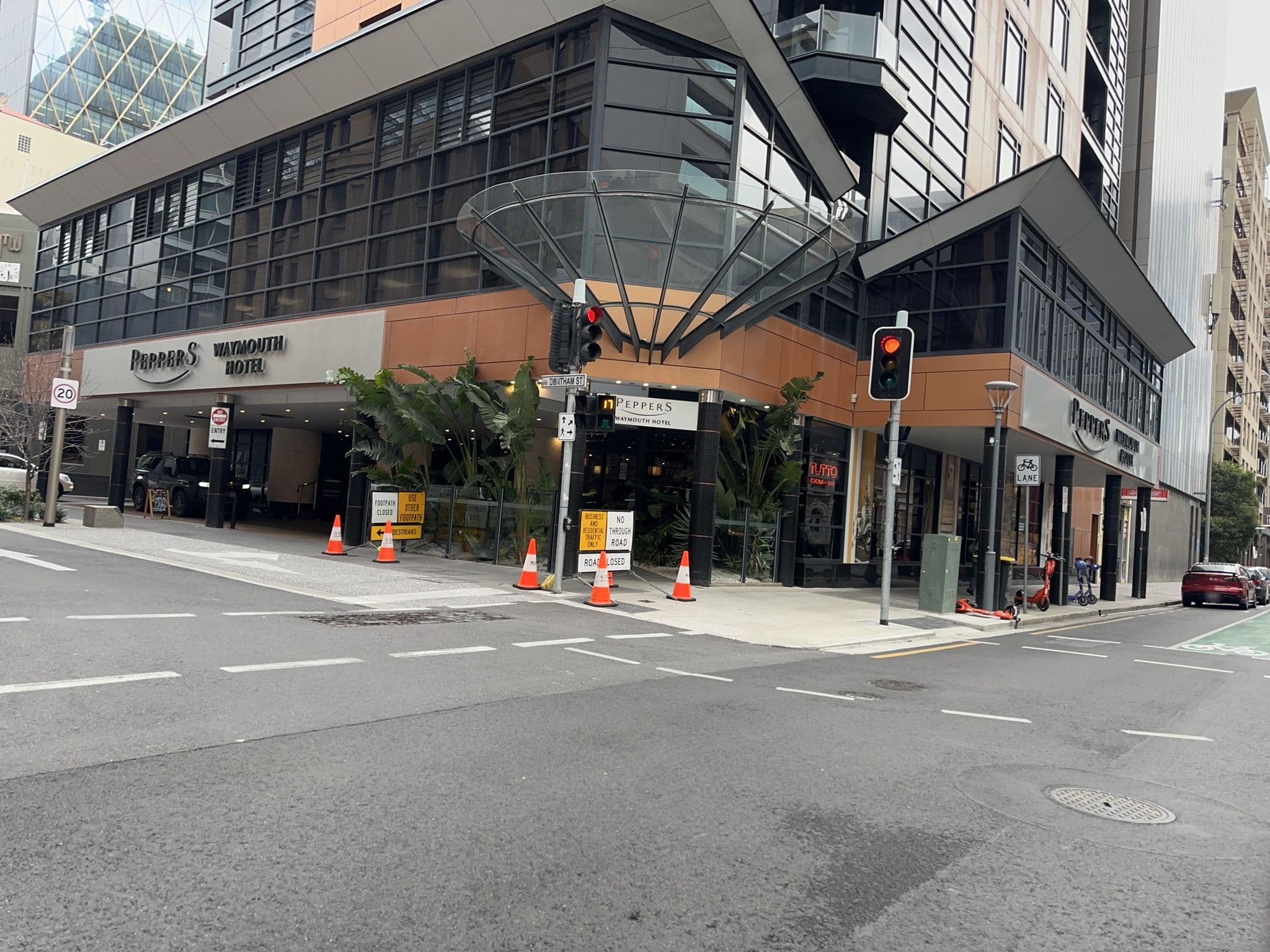 Street view near Peppers Waymouth Adelaide, Adelaide — © banjo5295 (CC BY-SA · Mapillary)