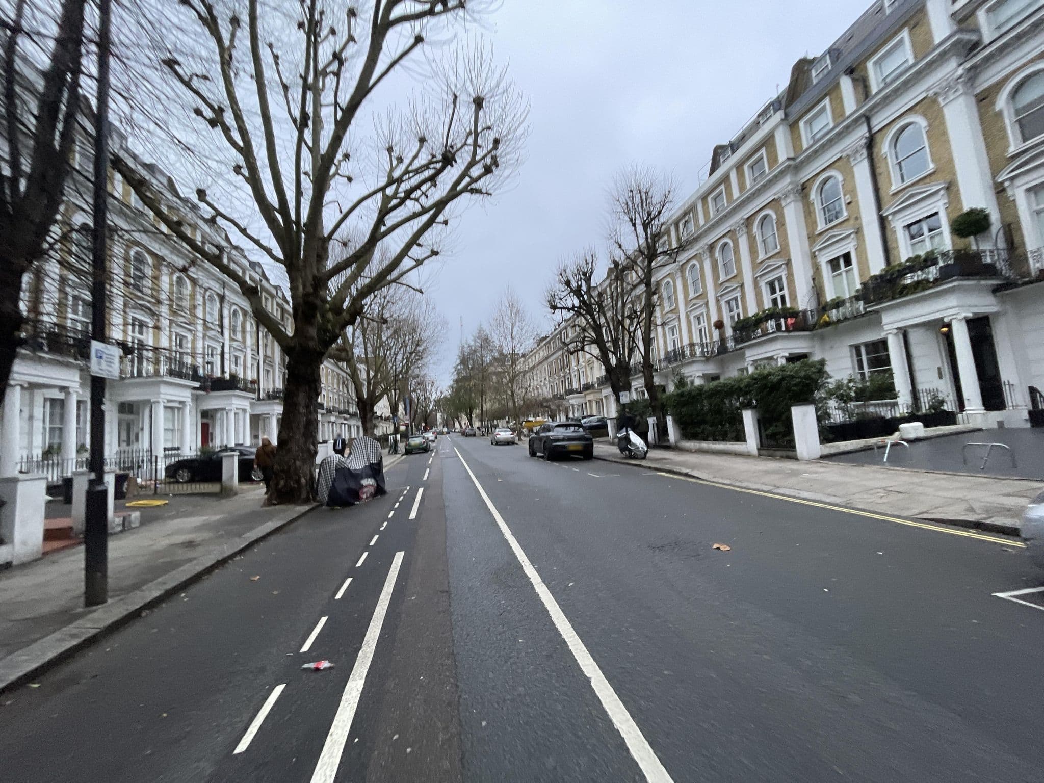 Street view near 73 Studios, Lancaster Gate — © asturksever (CC BY-SA · Mapillary)