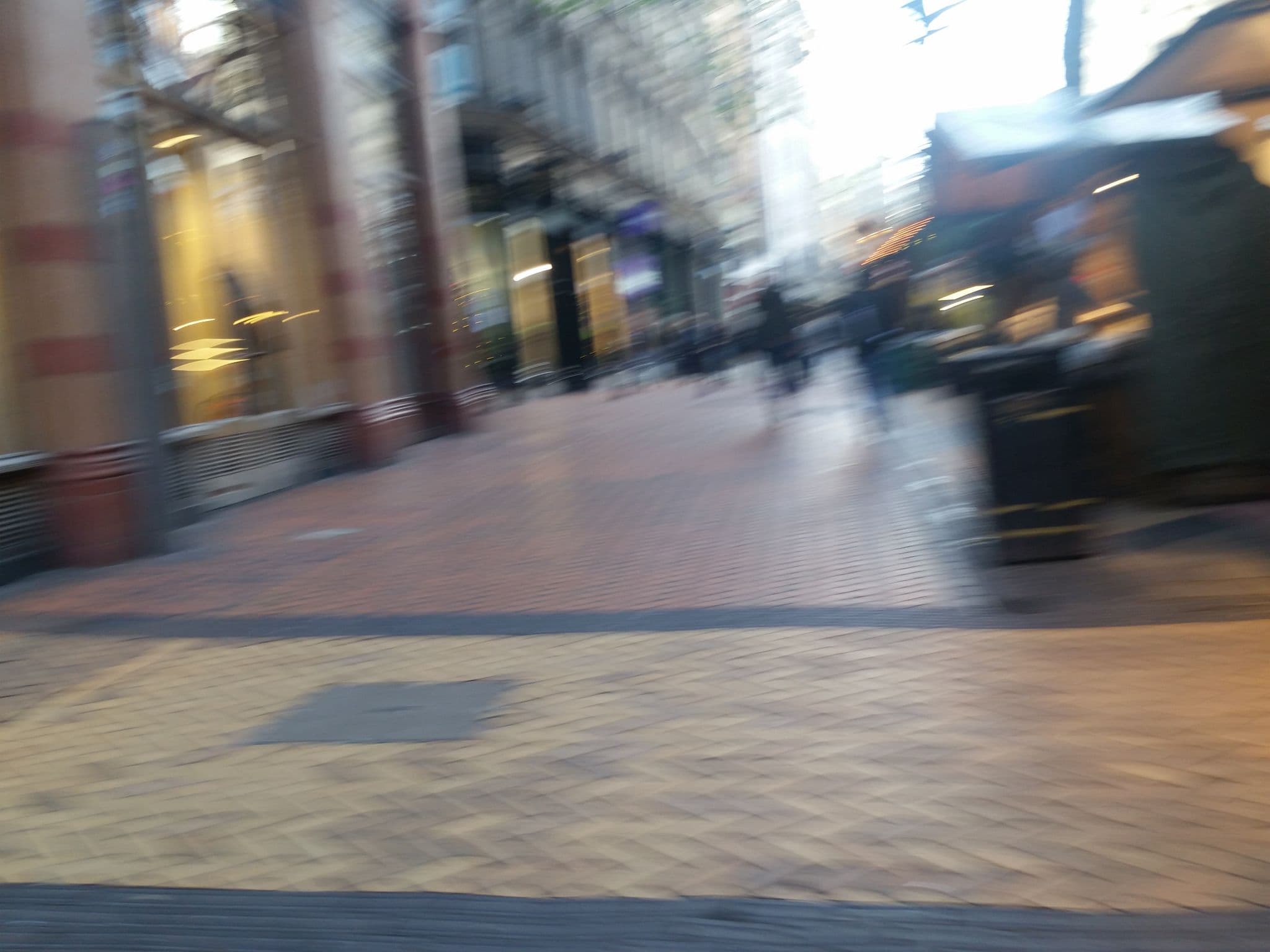 Street view near The Burlington Hotel, Birmingham