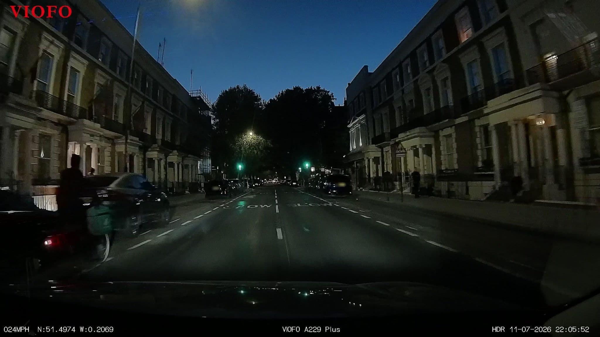 Street view near Holland Court Hotel, Earls Court — © RyanBush (CC BY-SA · Mapillary)