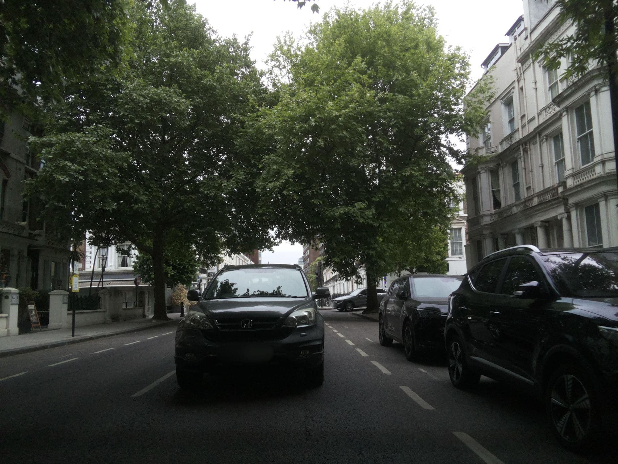 Street view near London Visitors Hotel, Earls Court