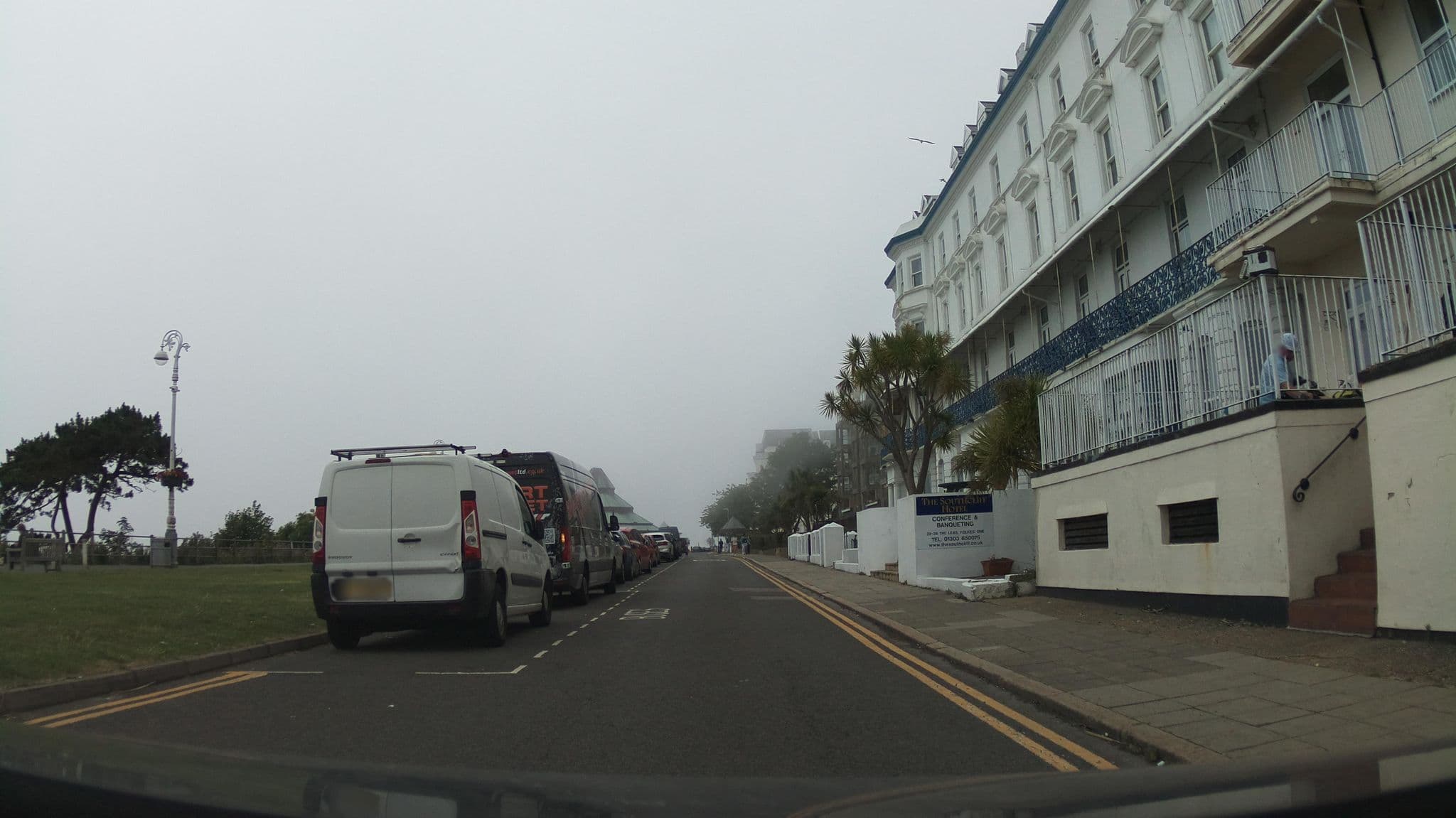 Street view near The Hamlet Hotel, Folkestone — © southglos (CC BY-SA · Mapillary)