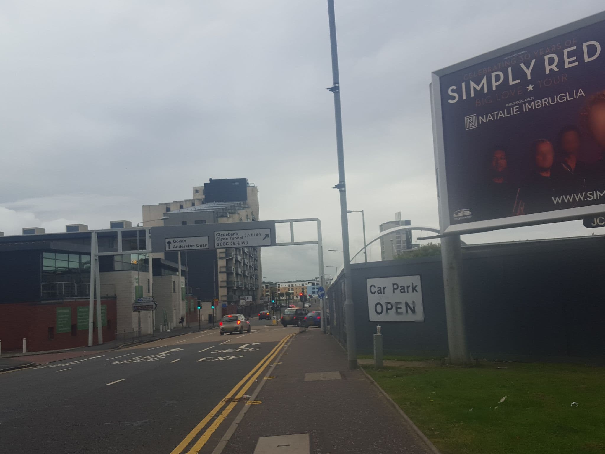 Street view near Moxy Glasgow SEC, Glasgow — © edloach (CC BY-SA · Mapillary)