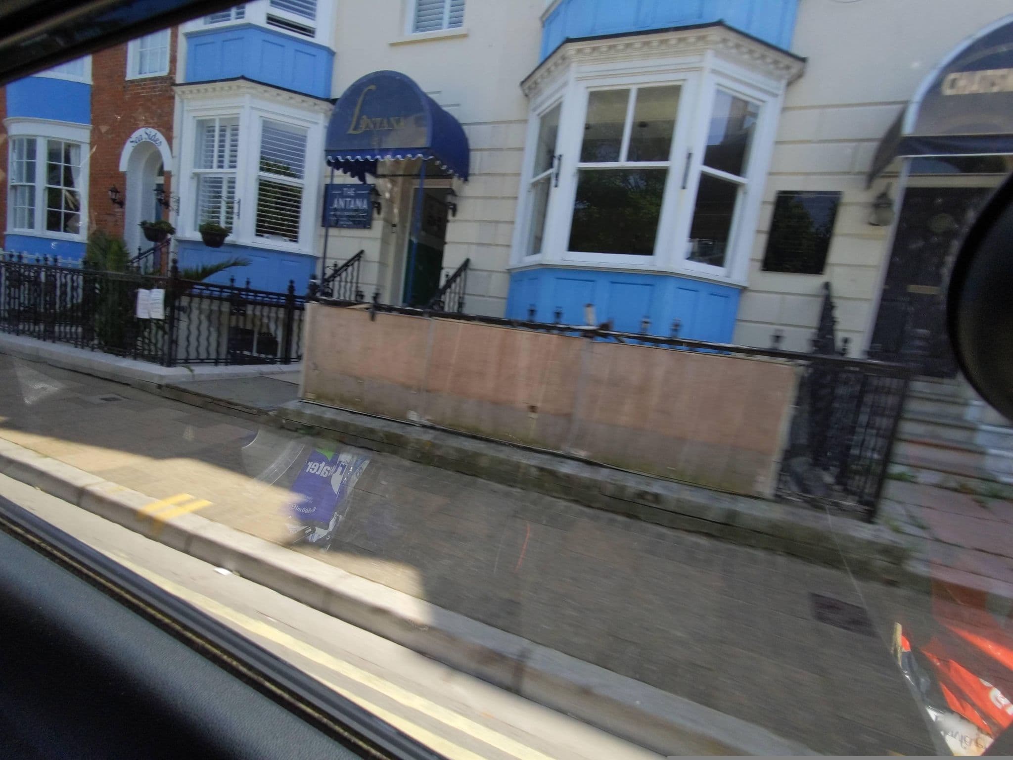 Street view near The Chatsworth Hotel, Weymouth