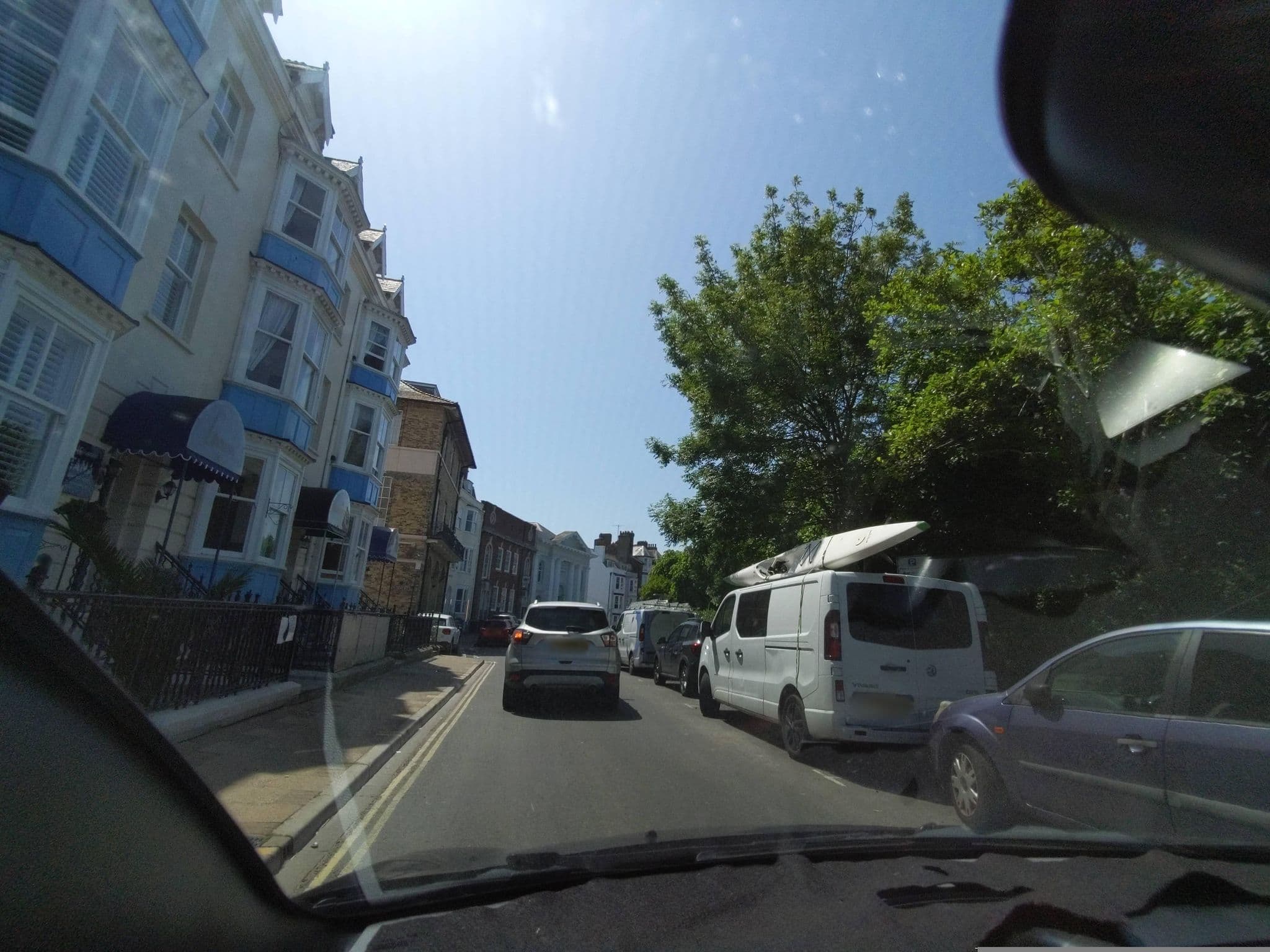 Street view near The Ocean, Weymouth — © WaggyDog (CC BY-SA · Mapillary)