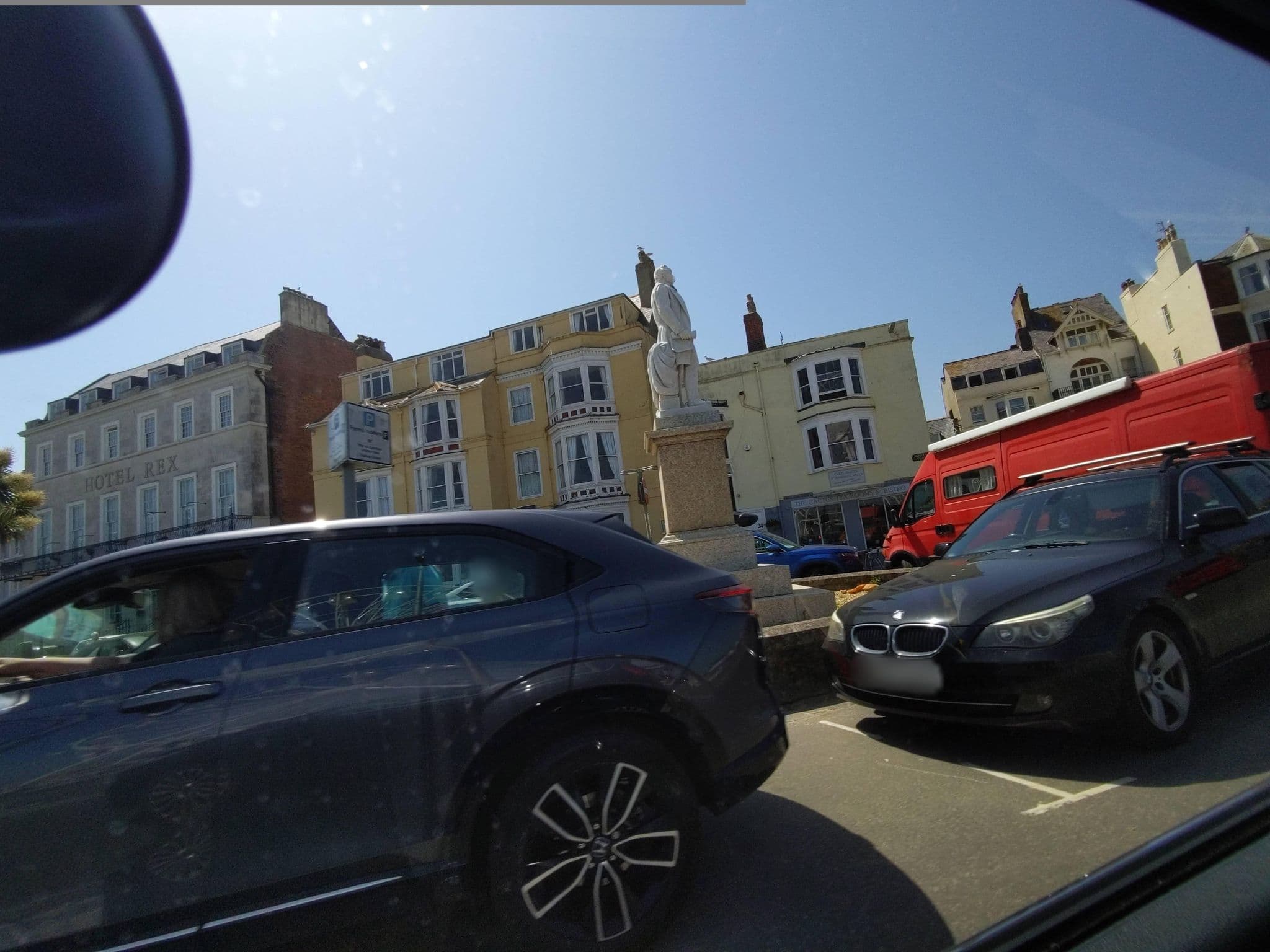 Street view near Hotel Rex, Weymouth